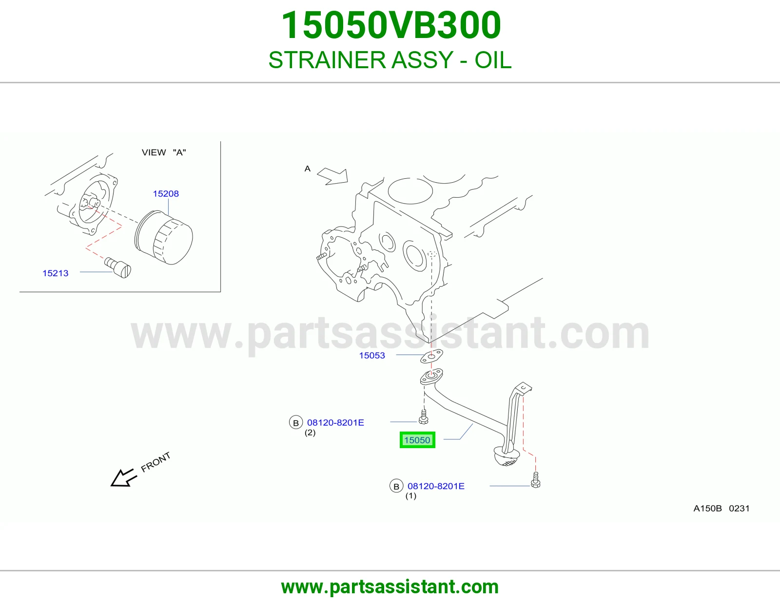 شخال كرتير زيت 15050VB300
