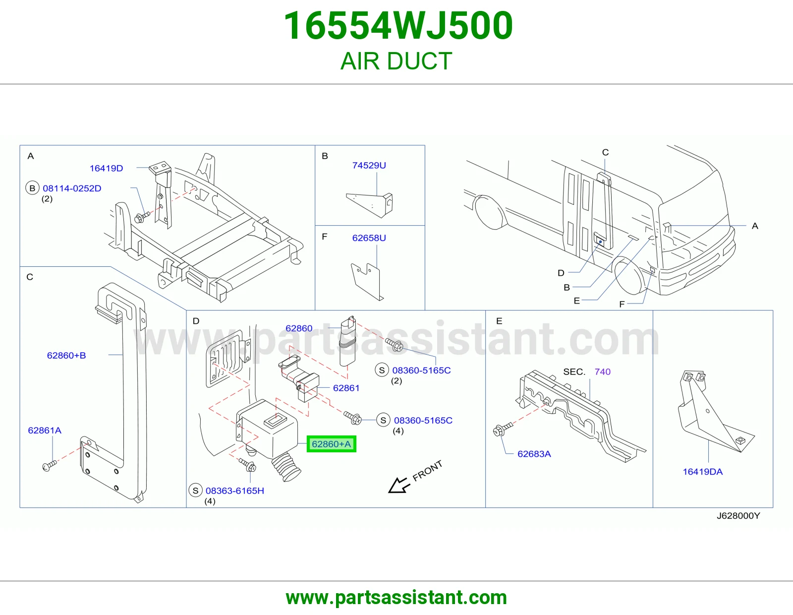 وصلة هواء 16554WJ500