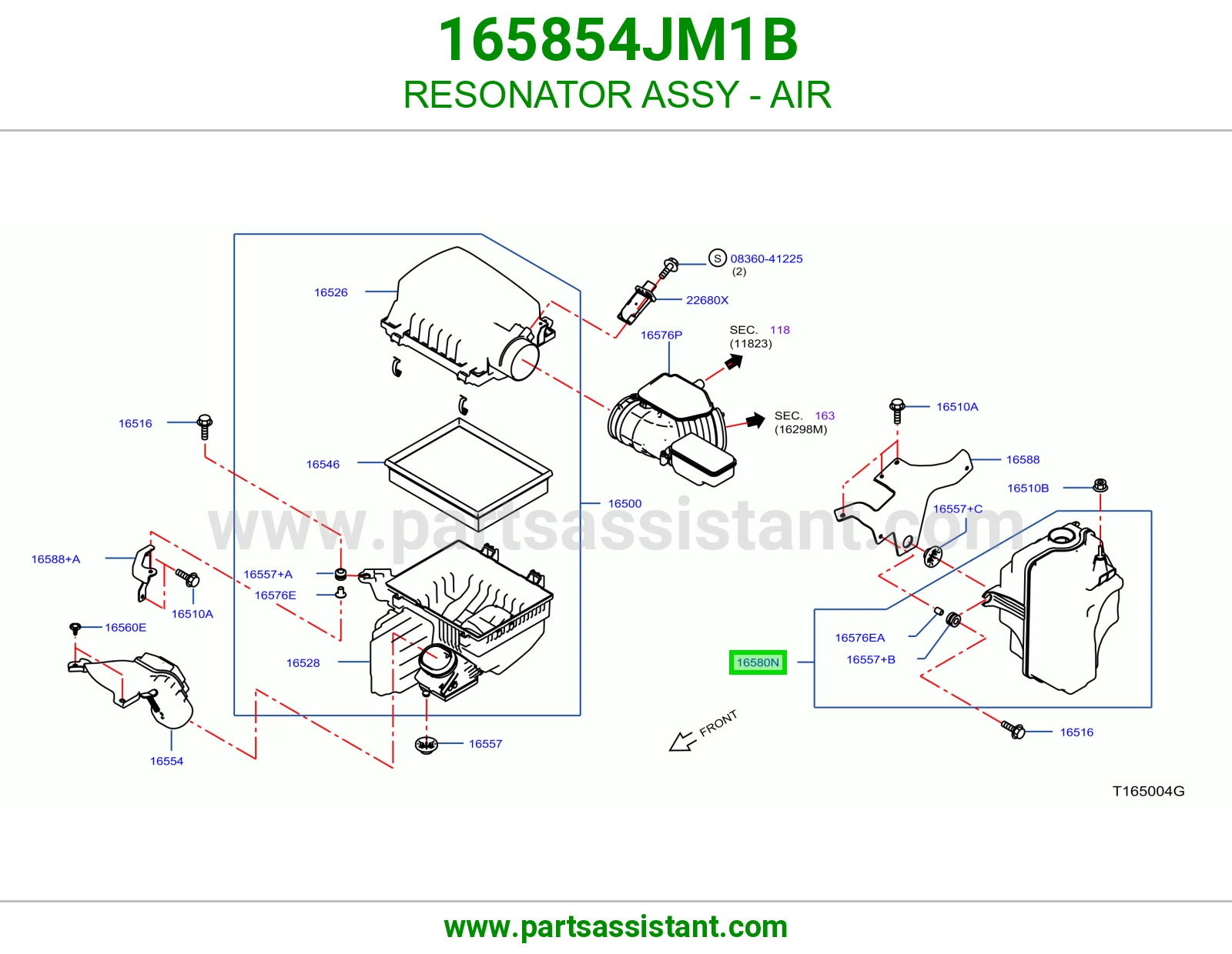 ريزونيتور كامل هوا 165854JM1B