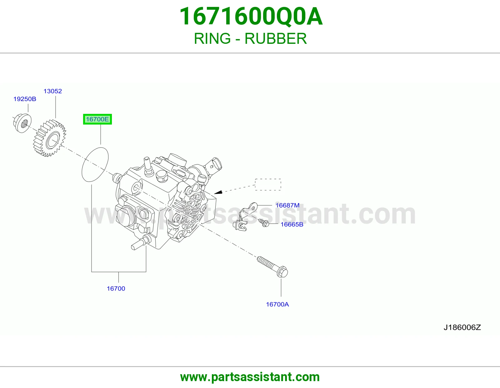 حلقة ربل 1671600Q0A