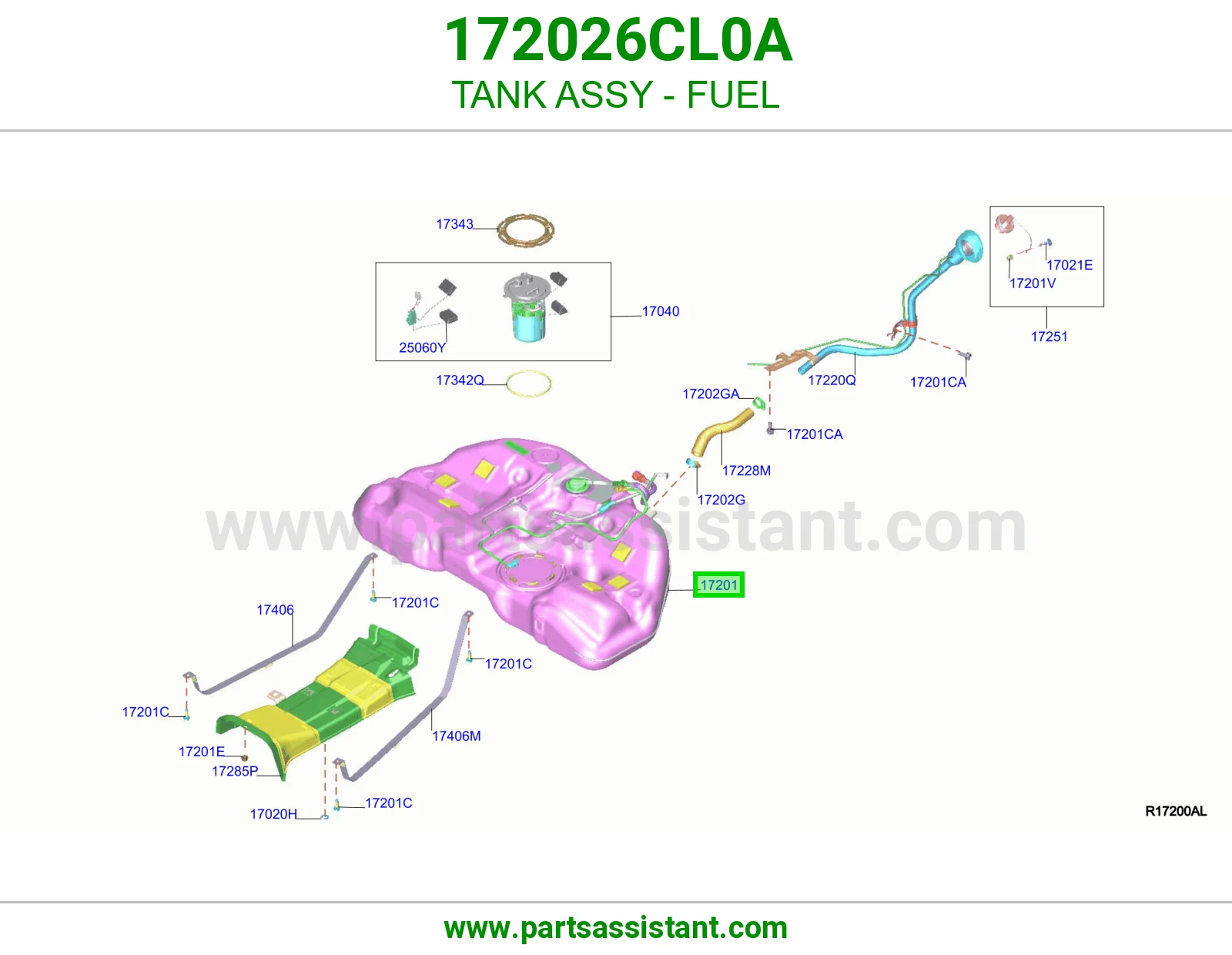 تانكي بنزين 172026CL0A