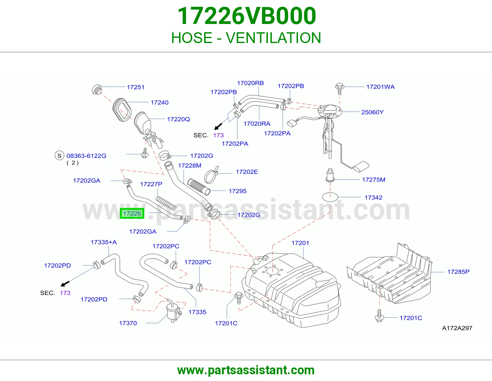 لي تهوية 17226VB000