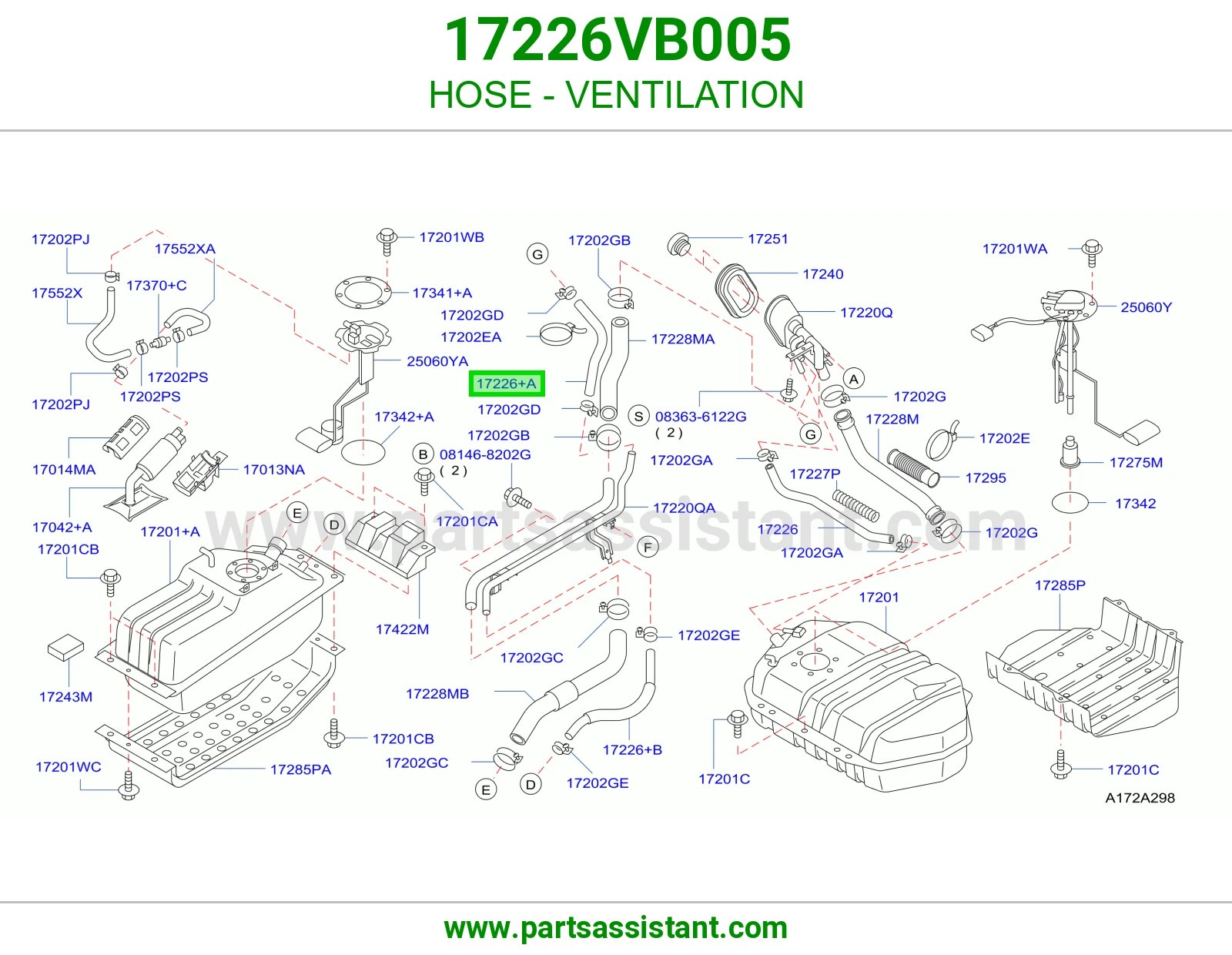 لي تهوية 17226VB005