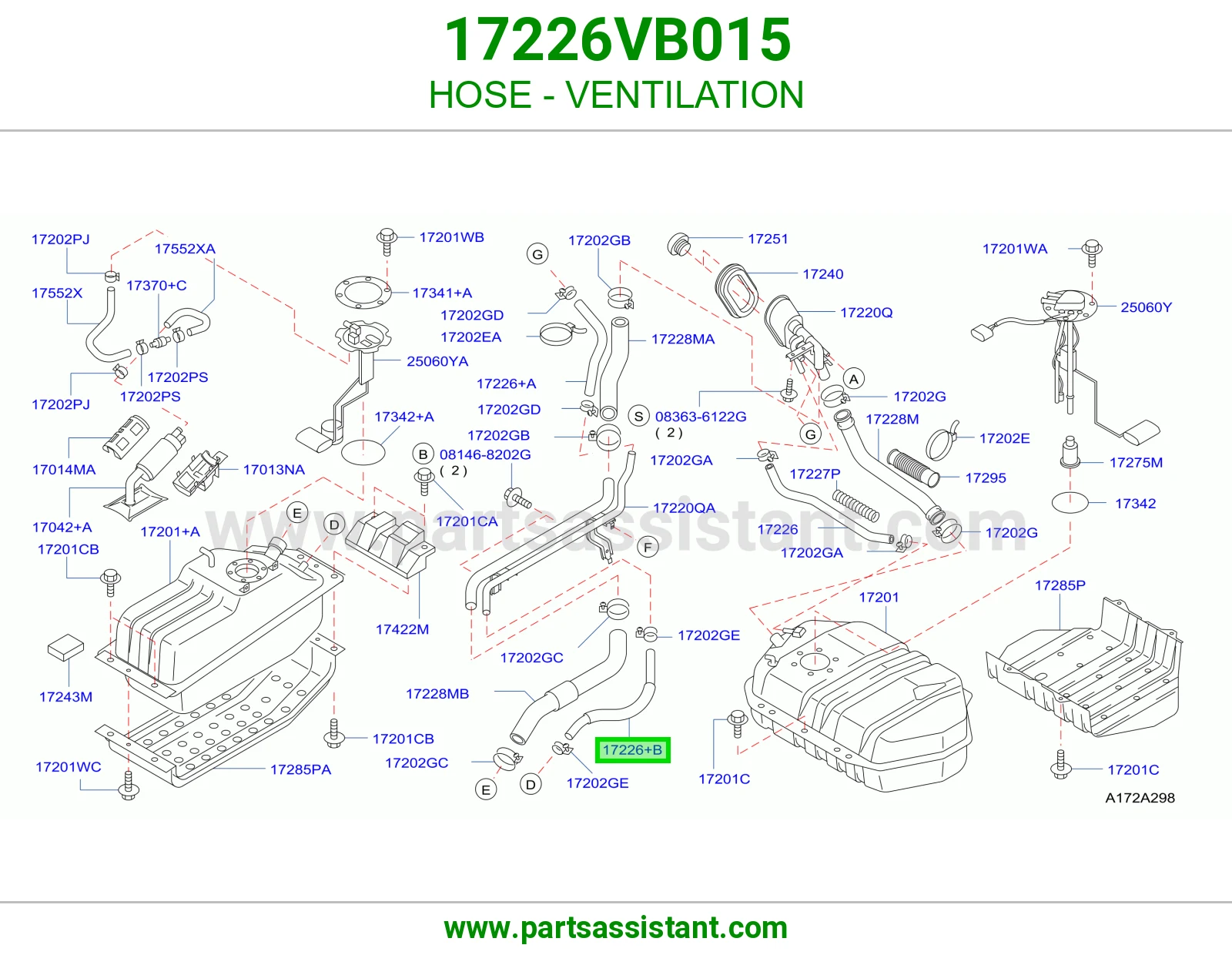 لي تهوية 17226VB015