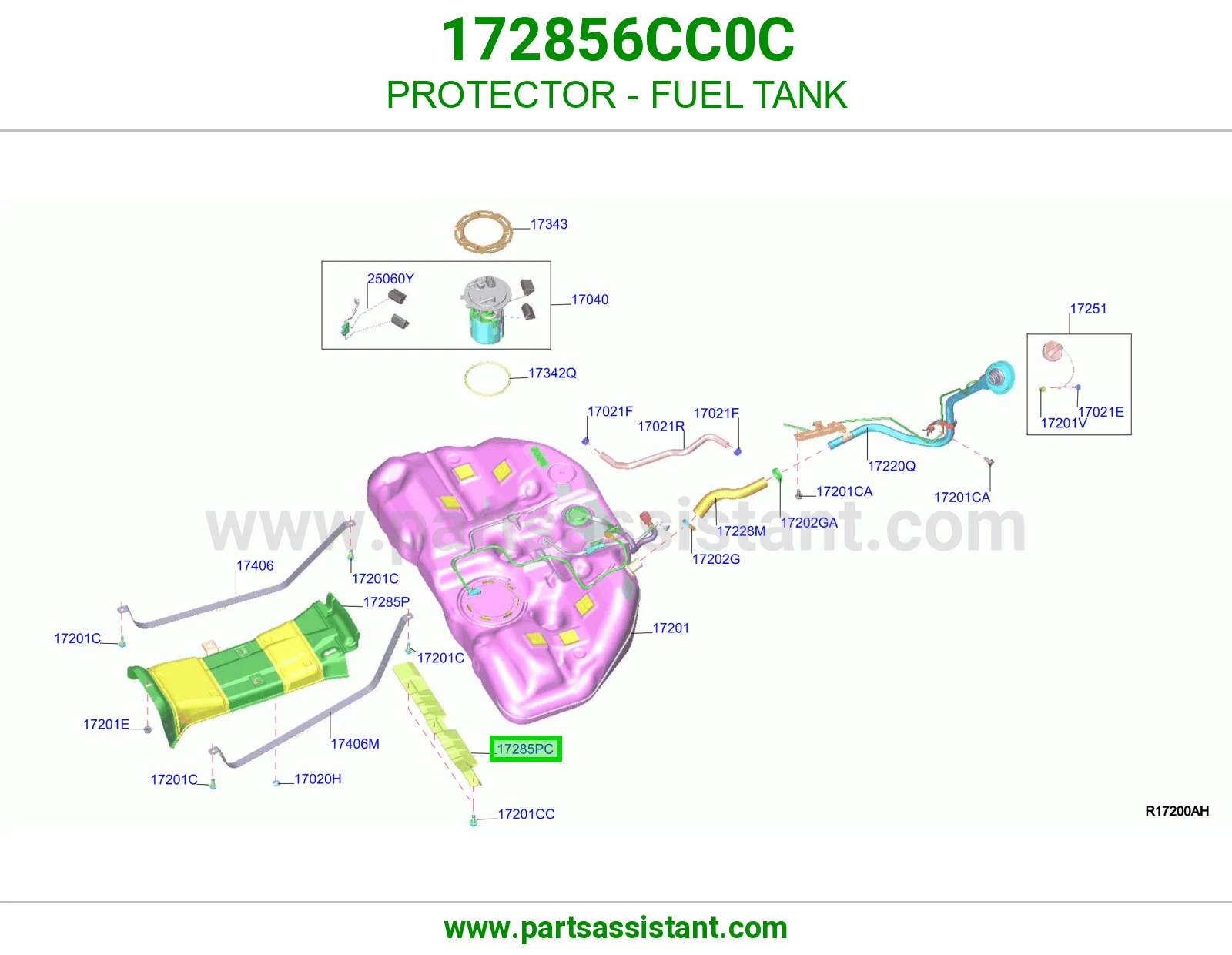 واقي تانكي بنزين 172856CC0C