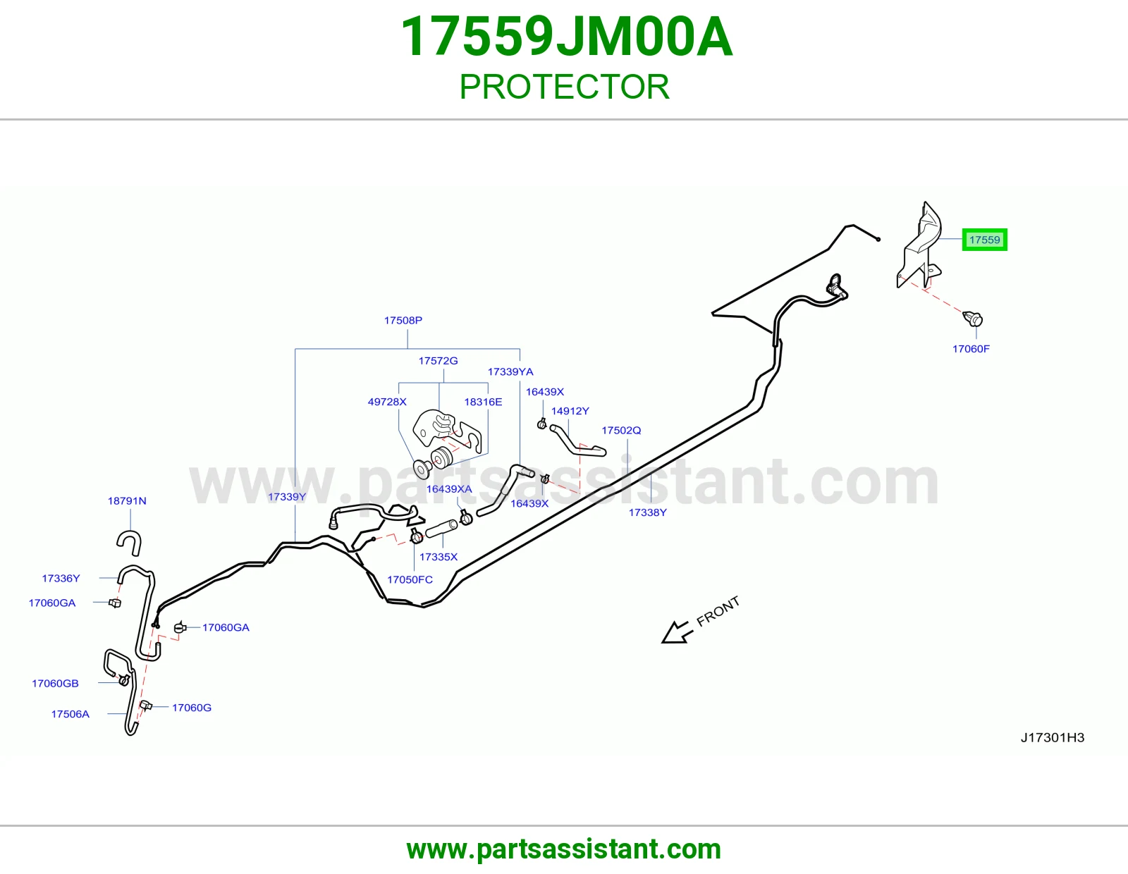 واقي 17559JM00A