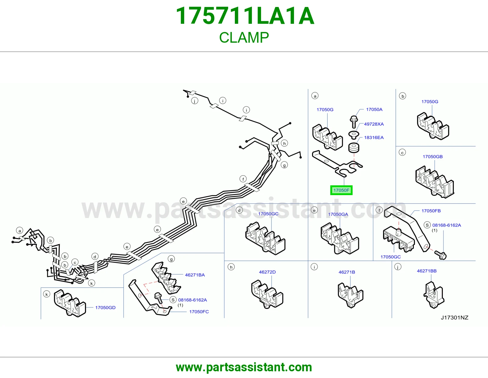CLAMP 175711LA1A