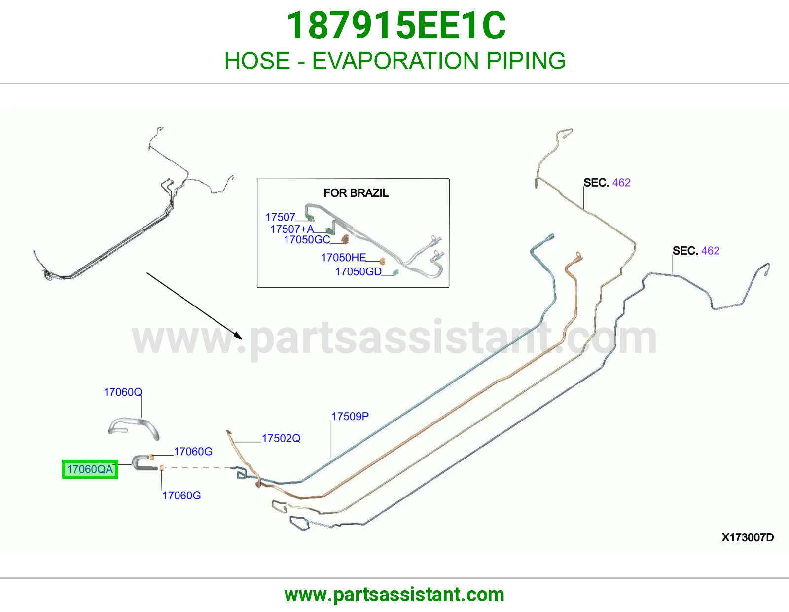 لي مواسير أبخرة البنزين 187915EE1C