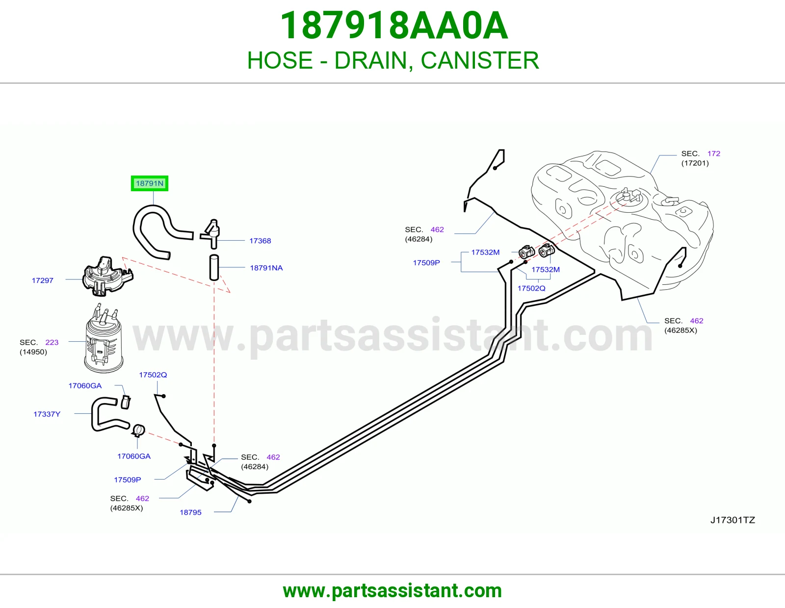 لي تصريف علبة فحم 187918AA0A