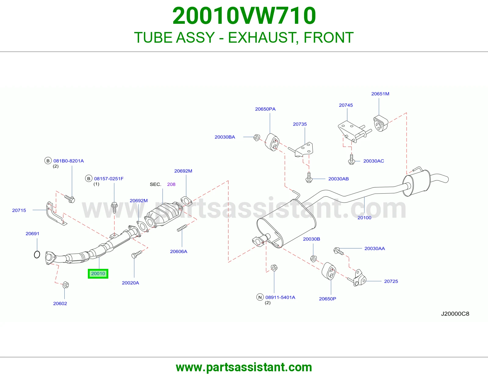 ماصوره كنداسه 20010VW710