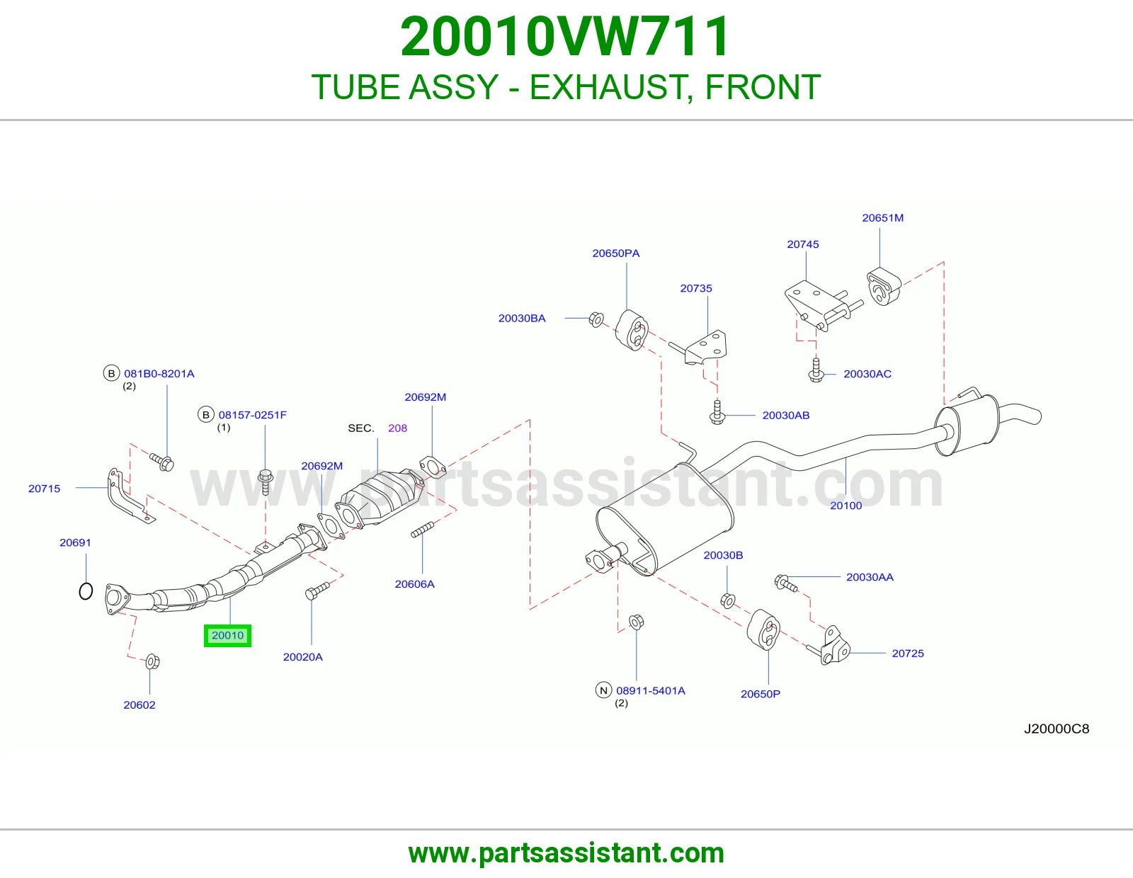 ماصوره كنداسه 20010VW711