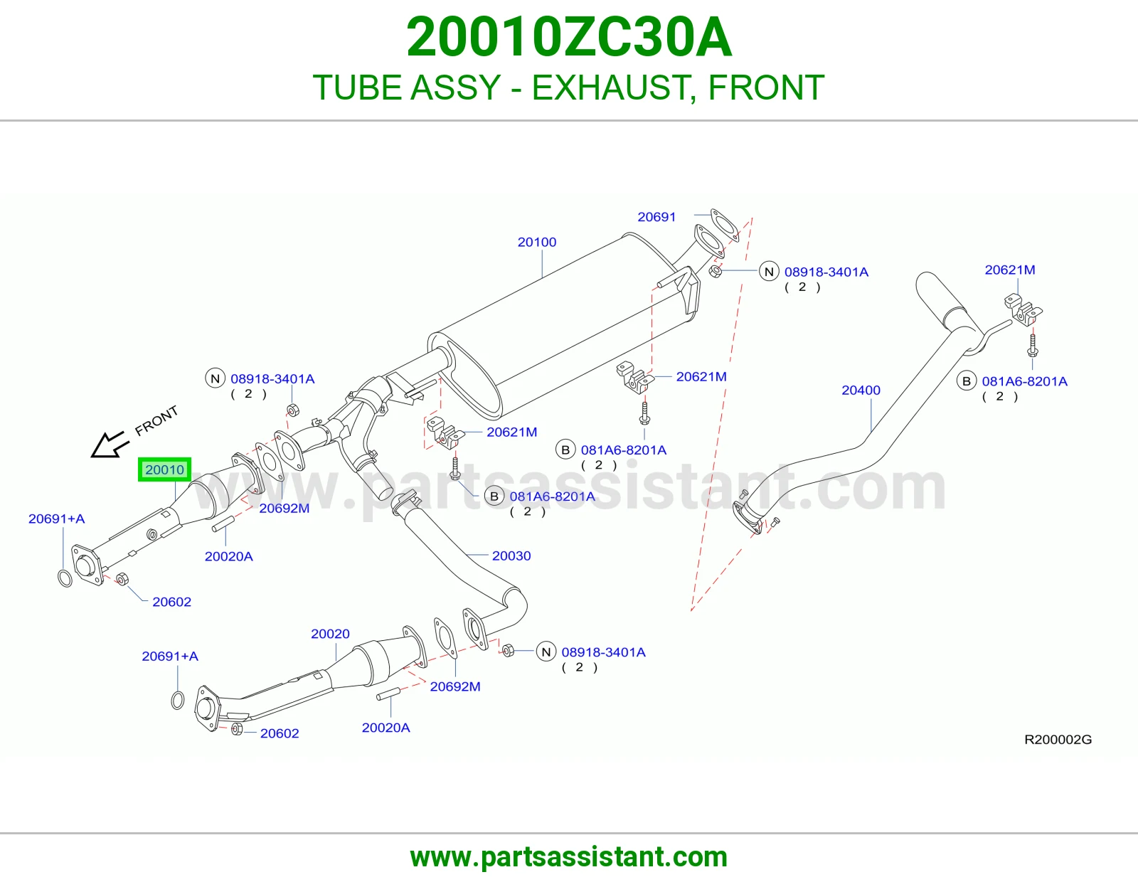 ماصوره كنداسه 20010ZC30A