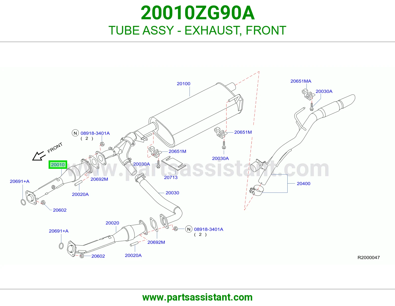 ماصوره كنداسه 20010ZG90A