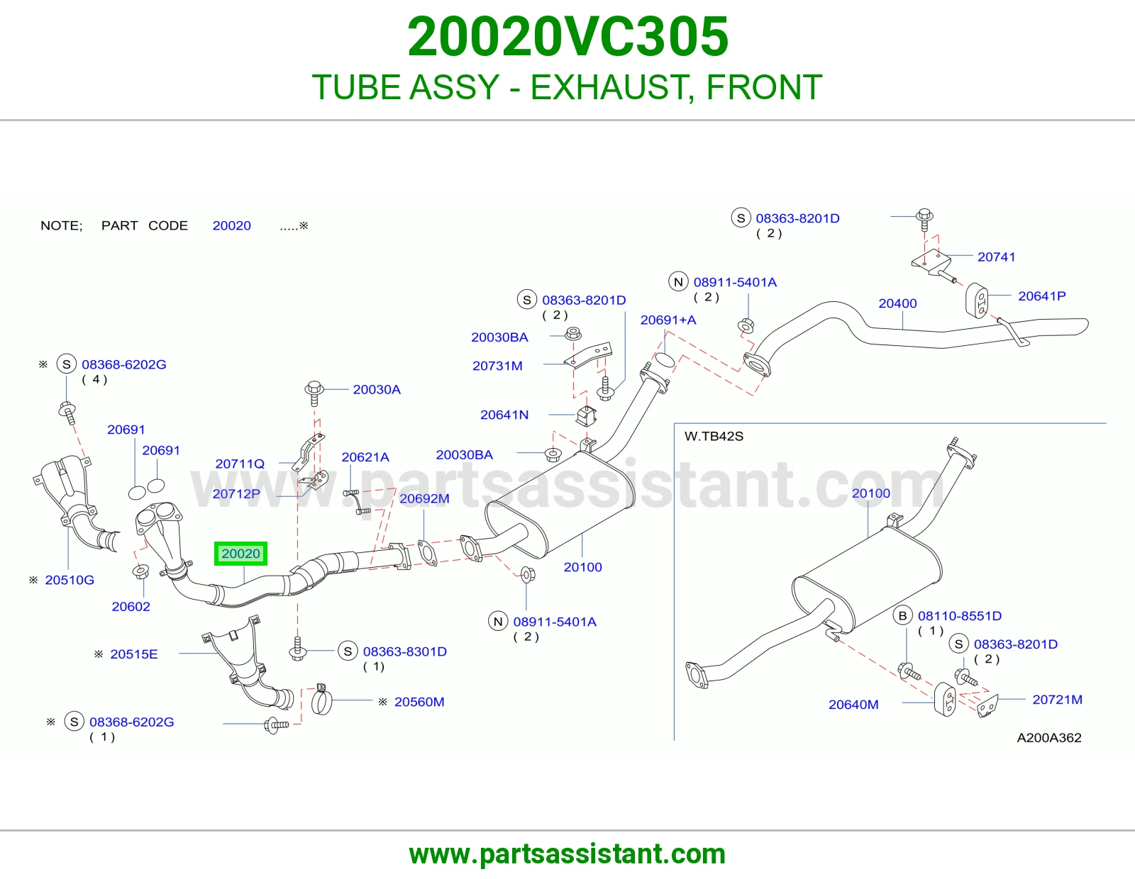 ماصوره كنداسه 20020VC305