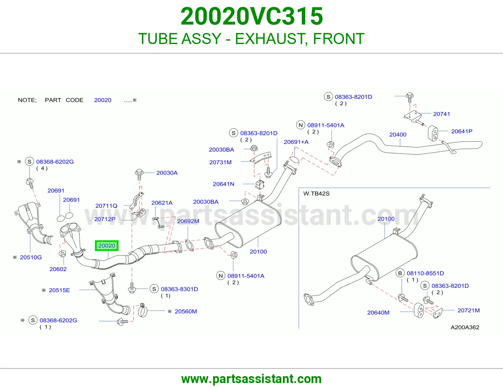 ماصوره كنداسه 20020VC315