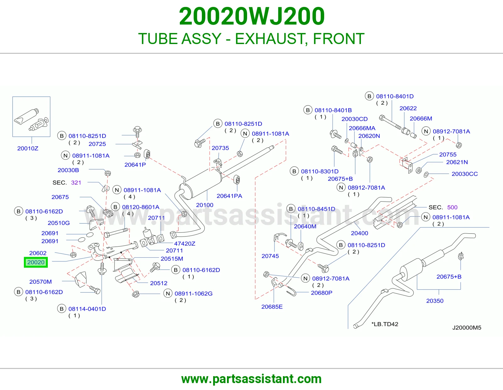 ماصوره كنداسه 20020WJ200