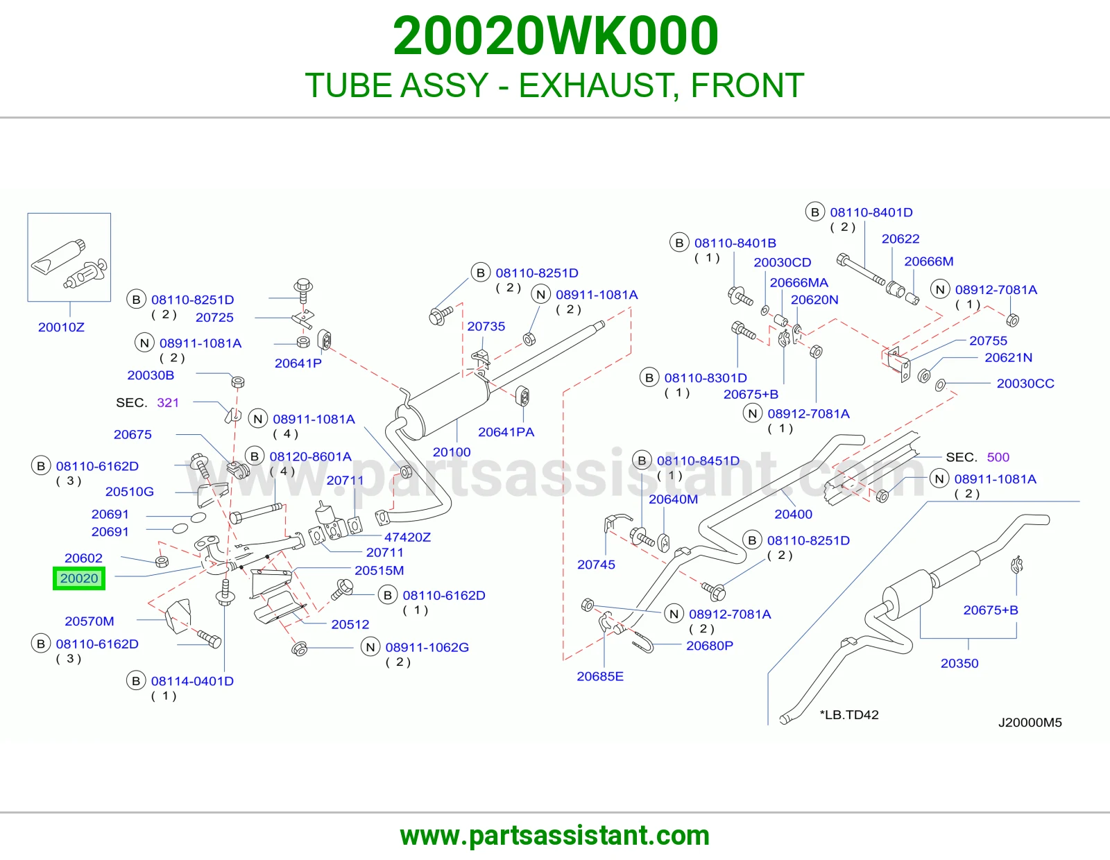 ماصوره كنداسه 20020WK000