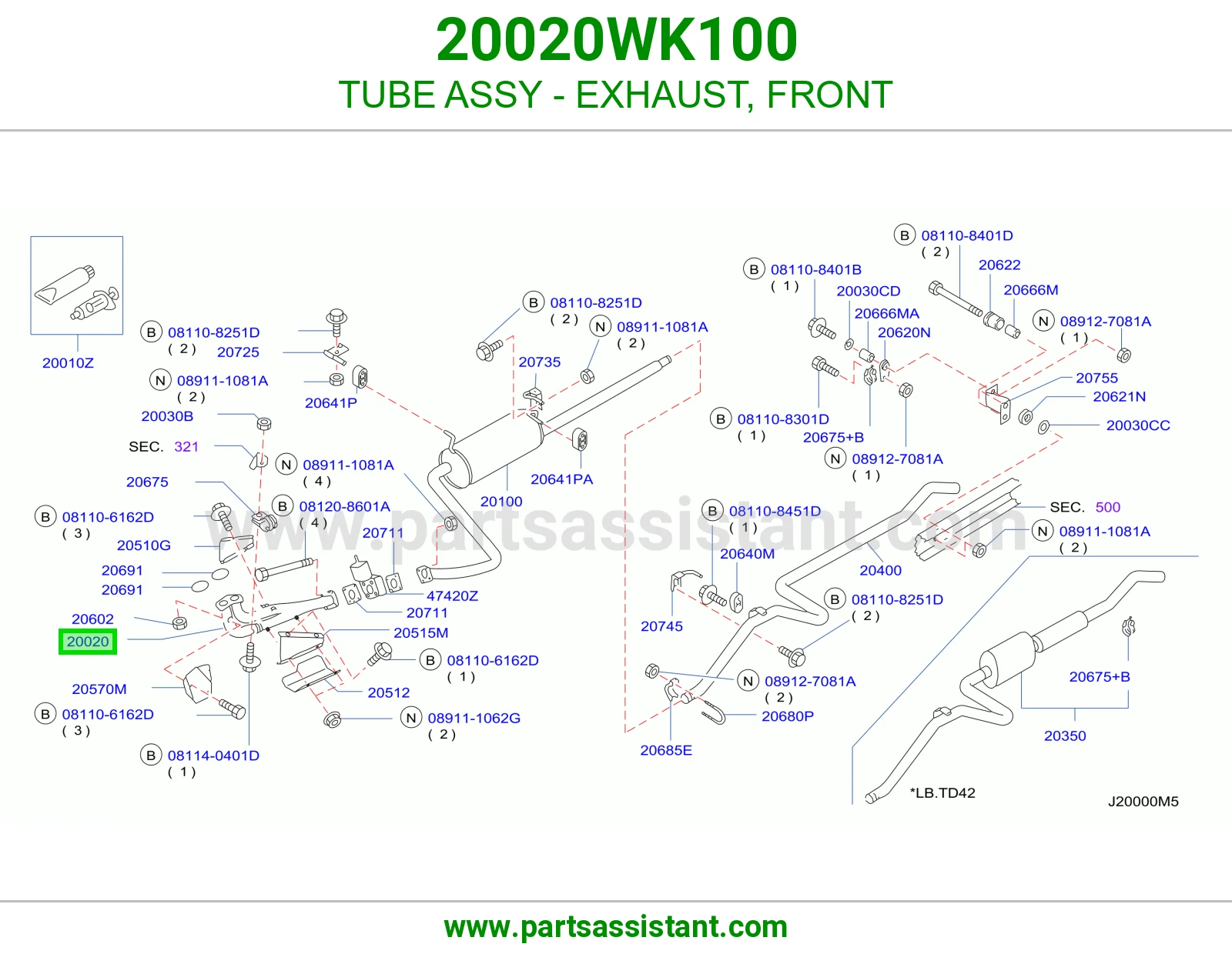 ماصوره كنداسه 20020WK100