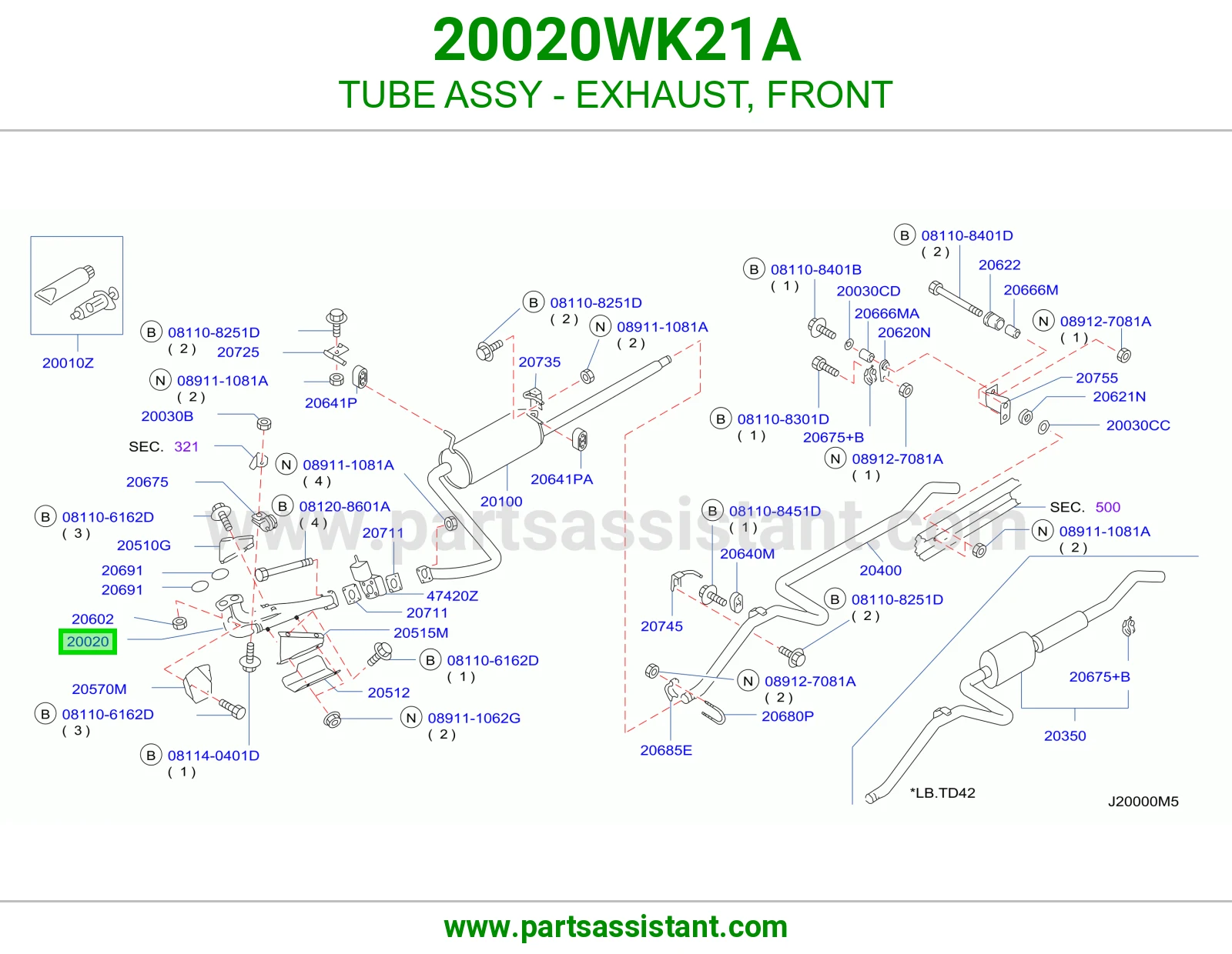 ماصوره كنداسه 20020WK21A