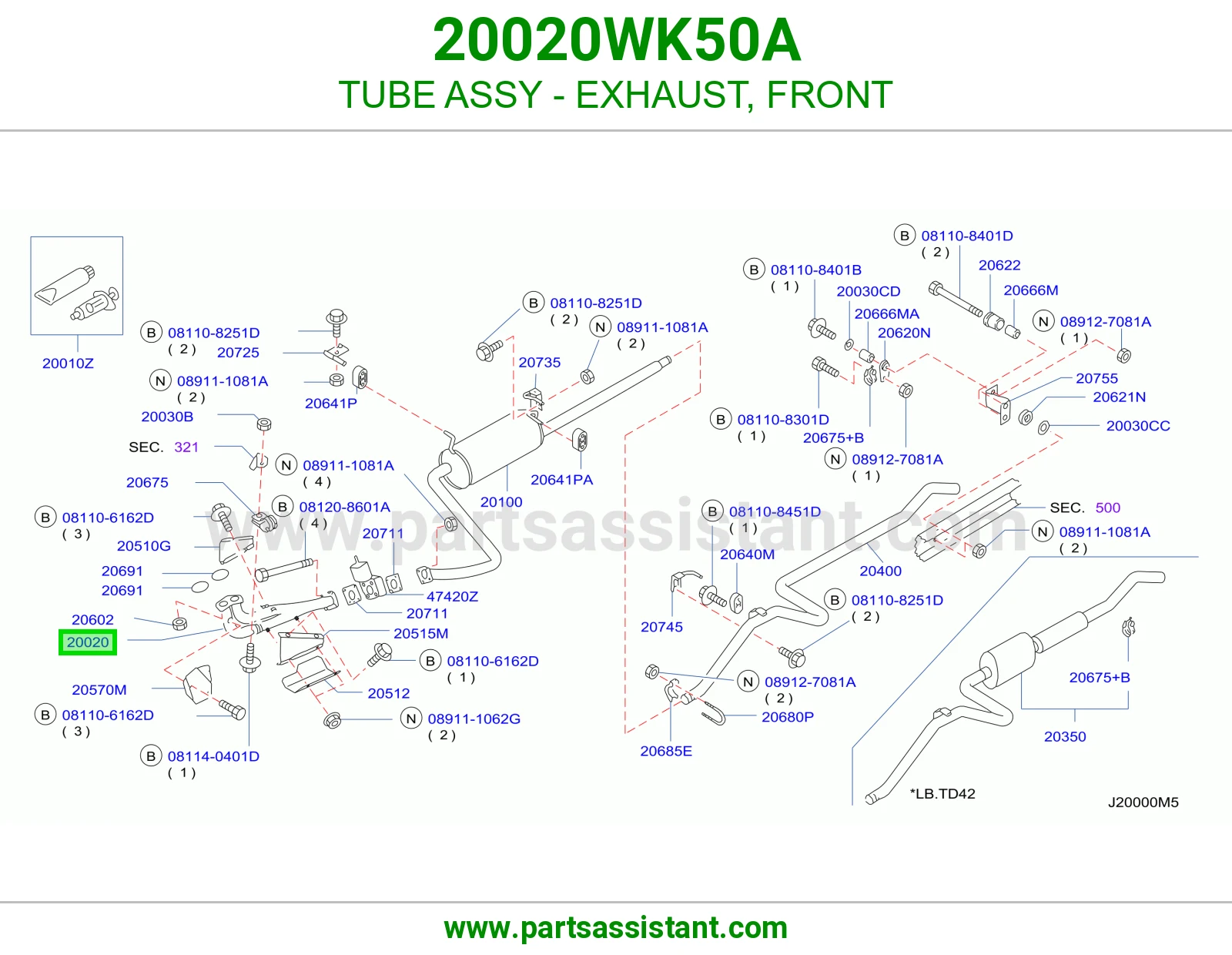 ماصوره كنداسه 20020WK50A