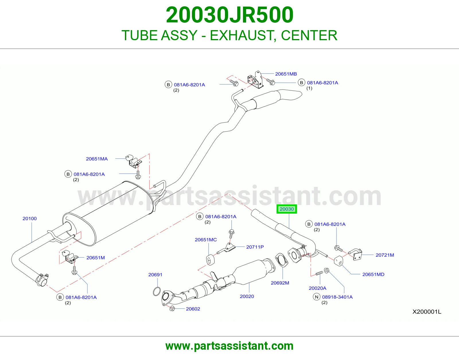 ماصوره كنداسه 20030JR500