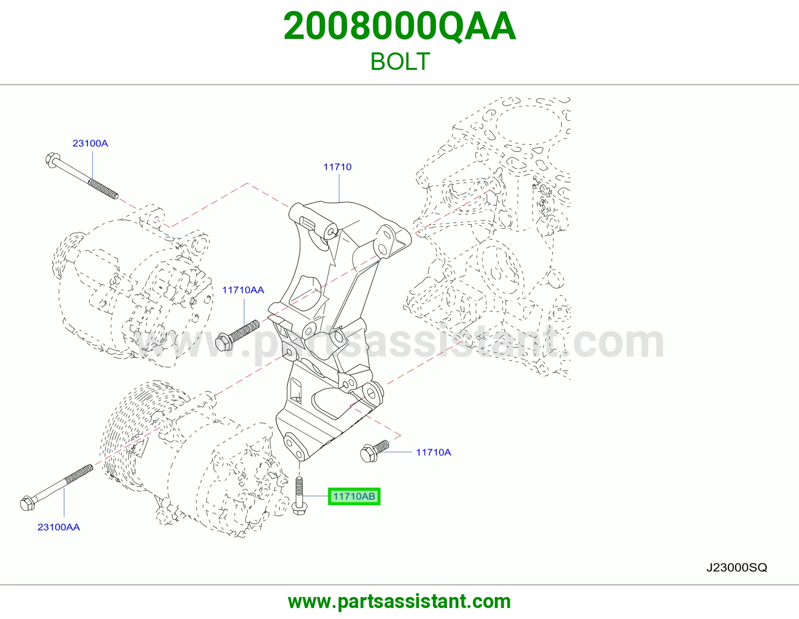 مسمار 2008000QAA