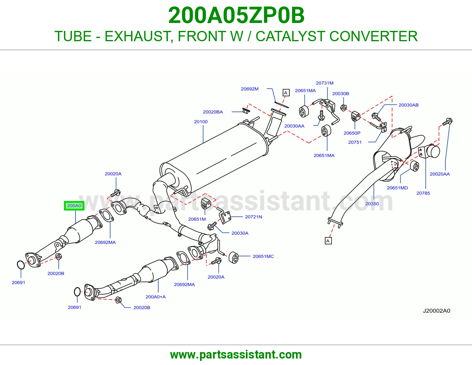 ماصوره كنداسه 200A05ZP0B