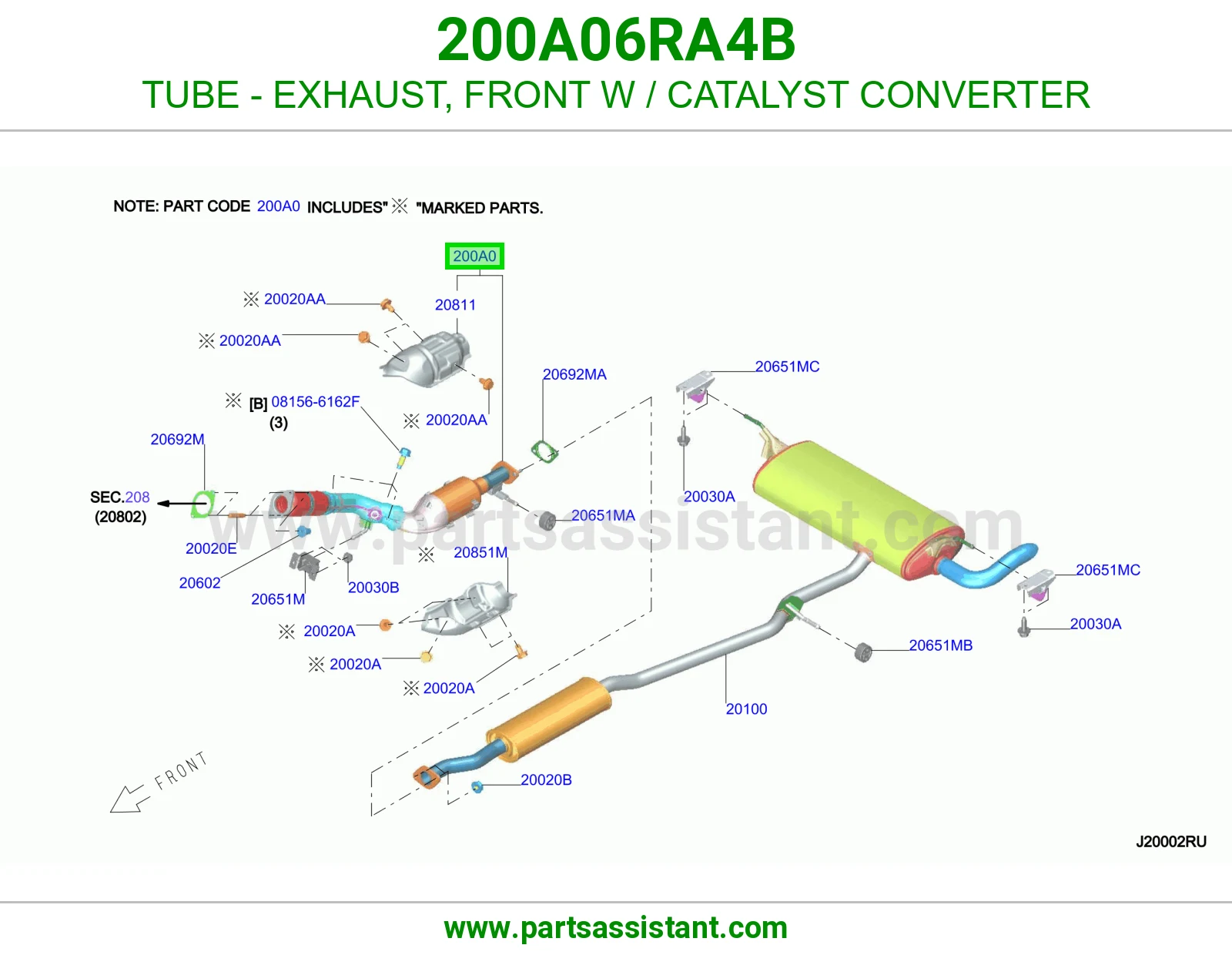 ماصوره كنداسه 200A06RA4B