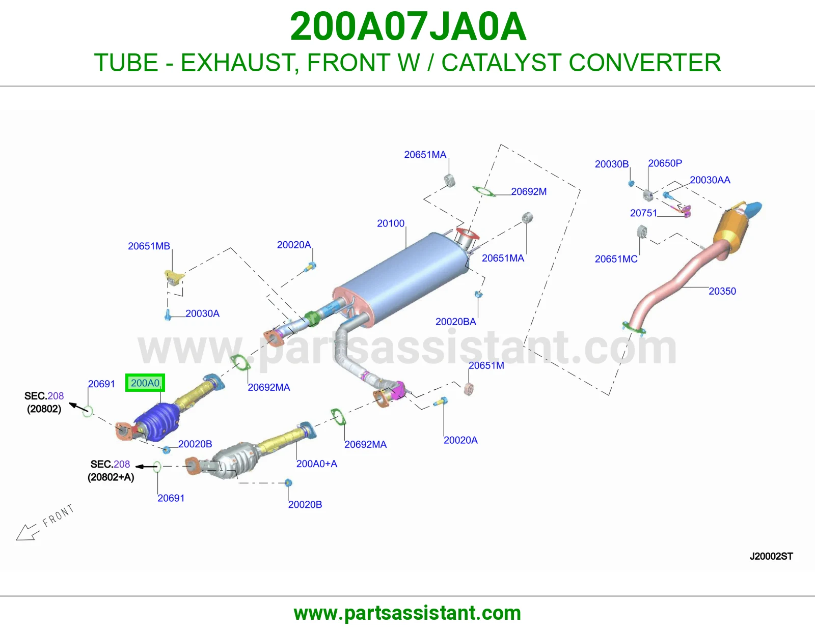 ماصوره كنداسه 200A07JA0A