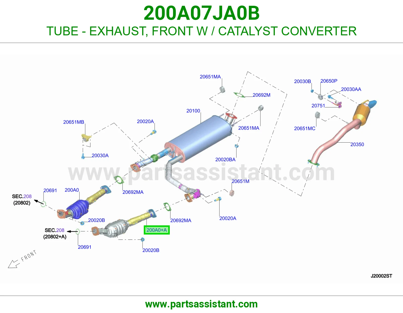 ماصوره كنداسه 200A07JA0B