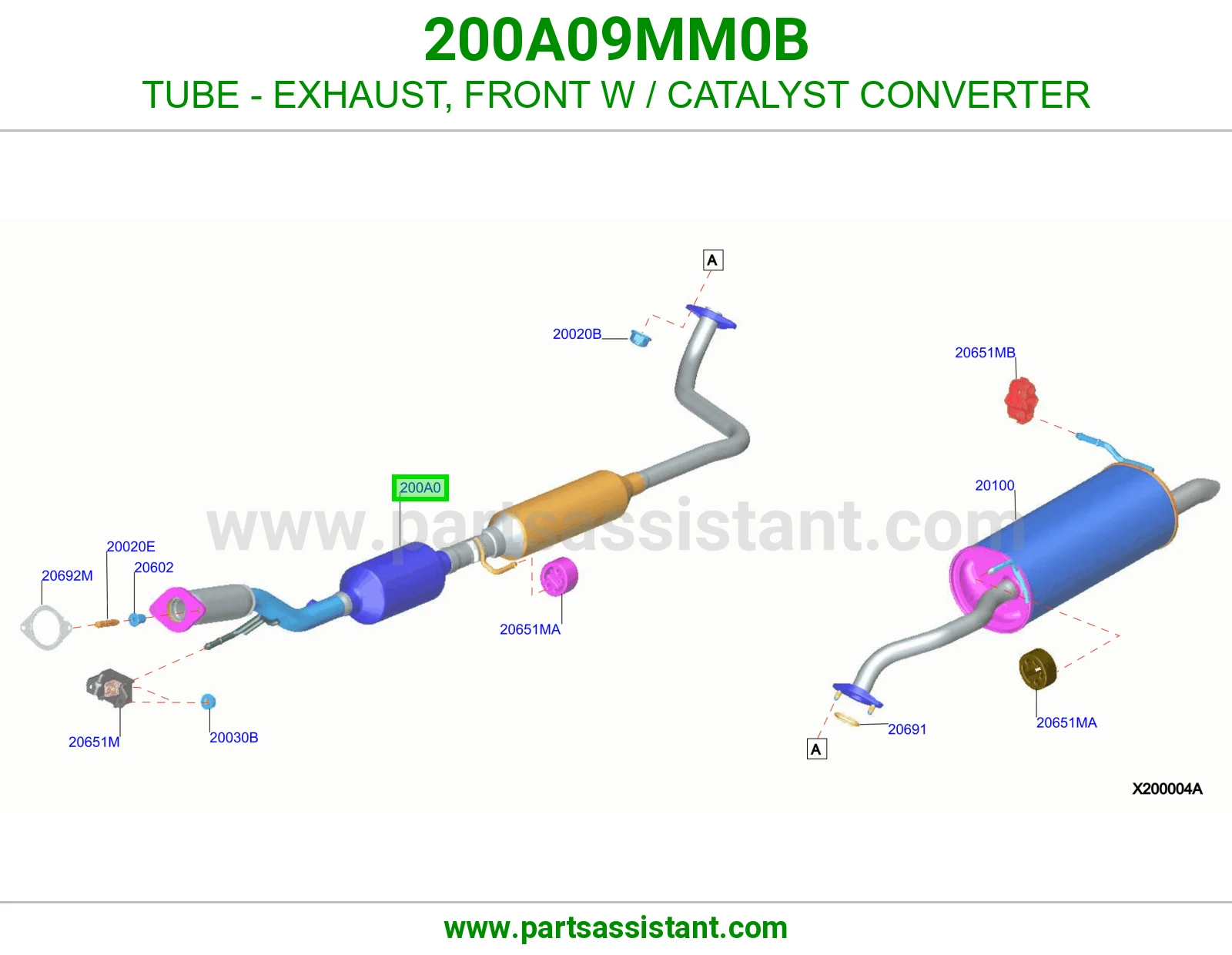 ماصوره كنداسه 200A09MM0B