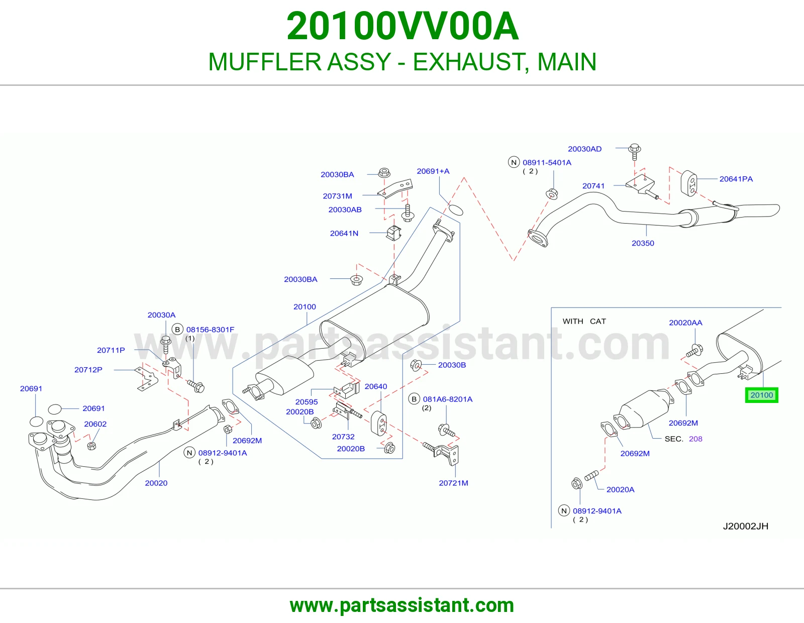 ماصوره كنداسه 20100VV00A