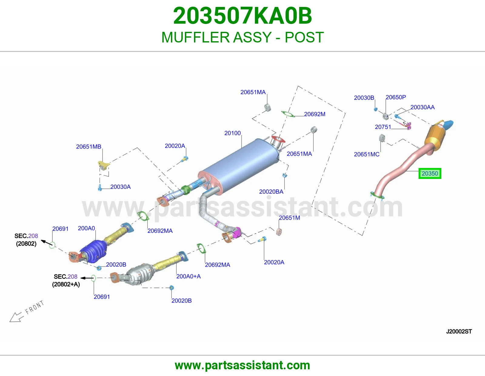 ماصوره كنداسه 203507KA0B