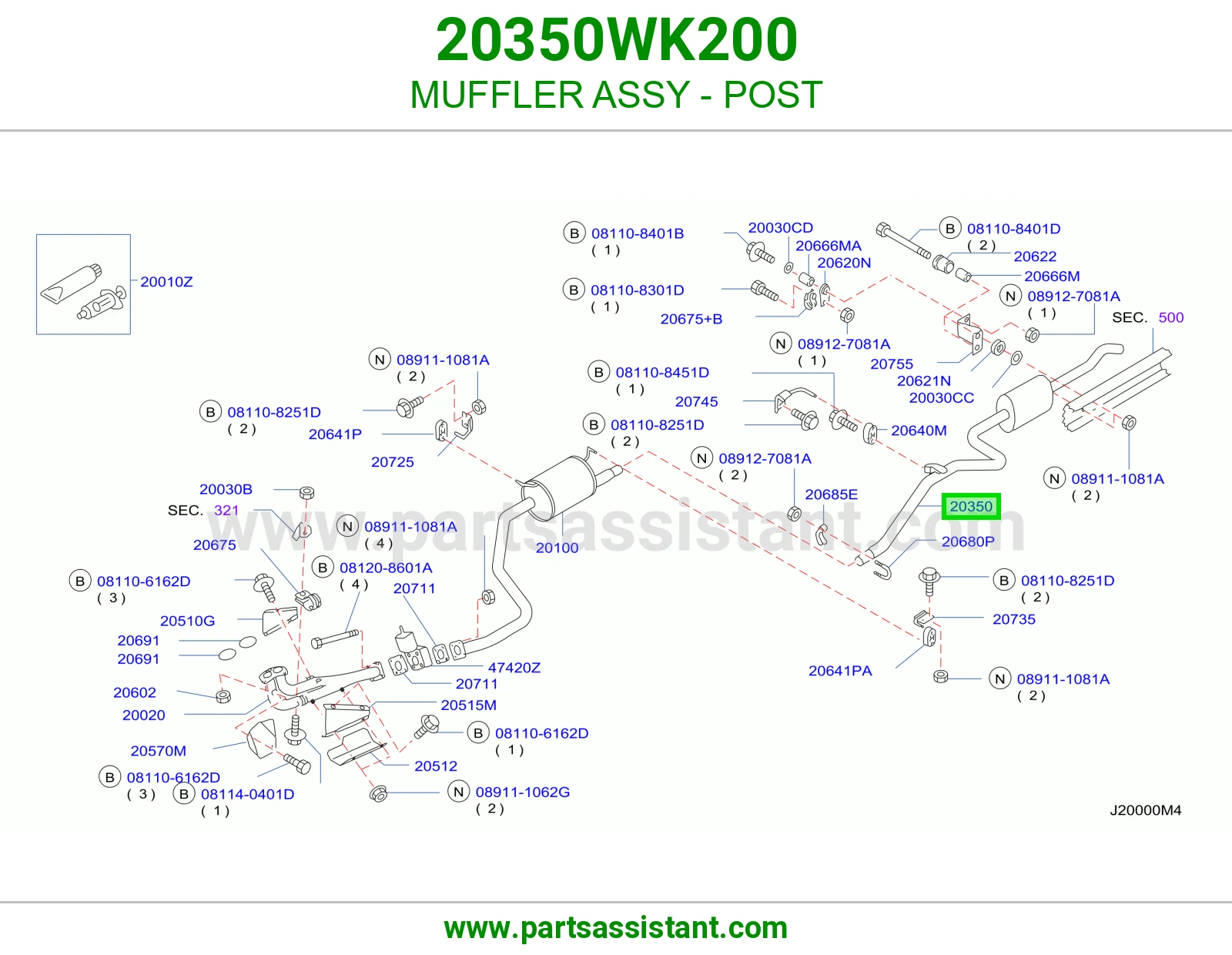 ماصوره كنداسه 20350WK200