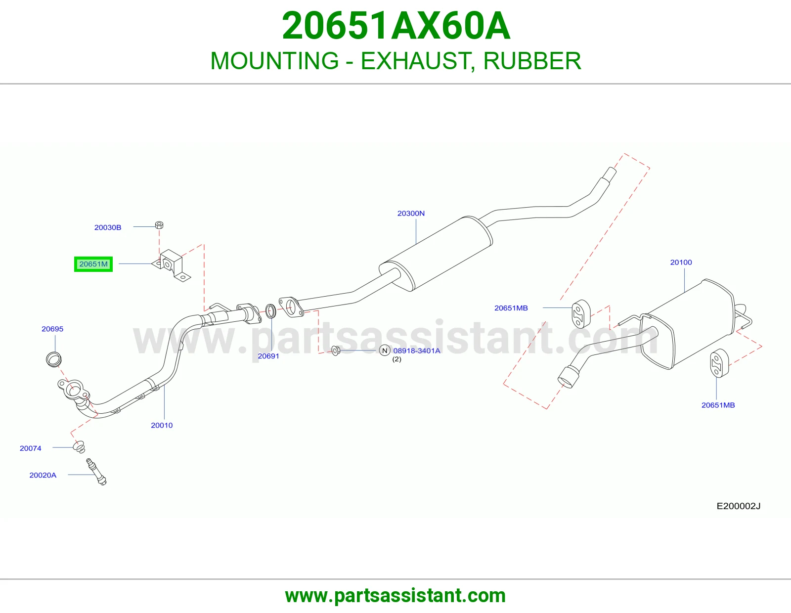 كرسي شكمان ربل 20651AX60A