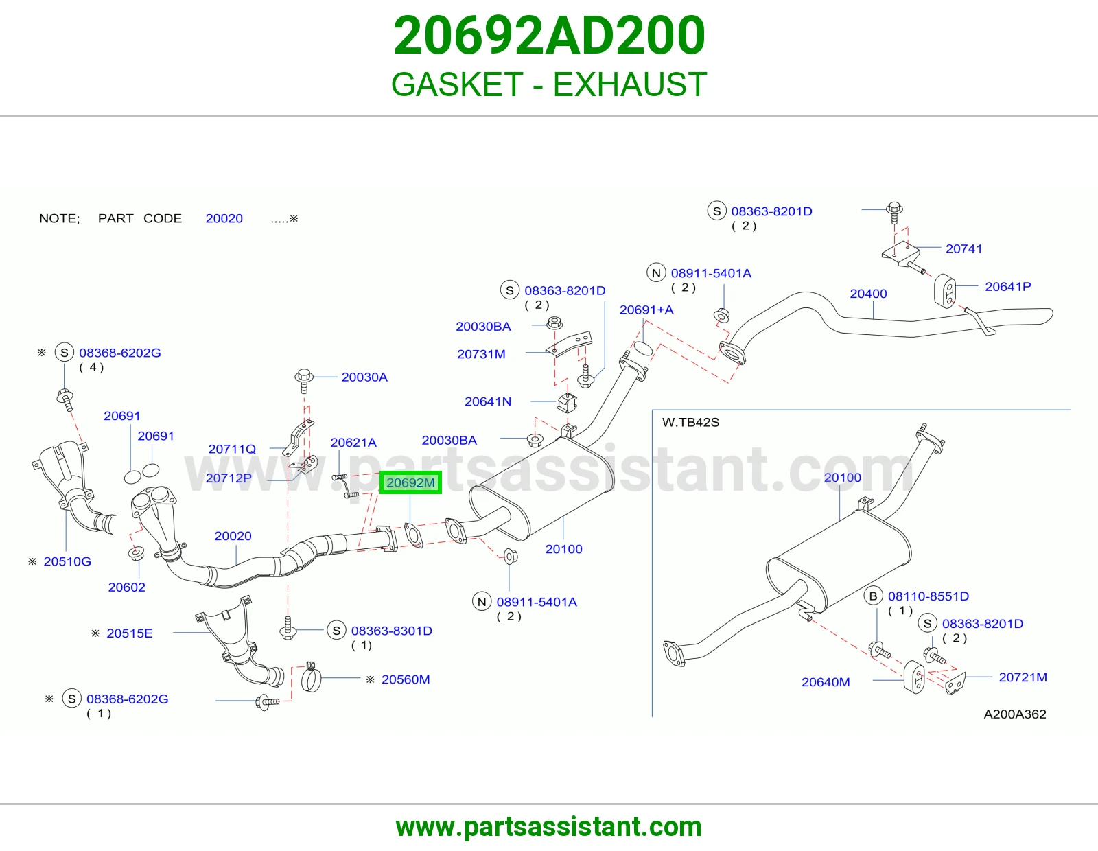 وجه شكمان 20692AD200
