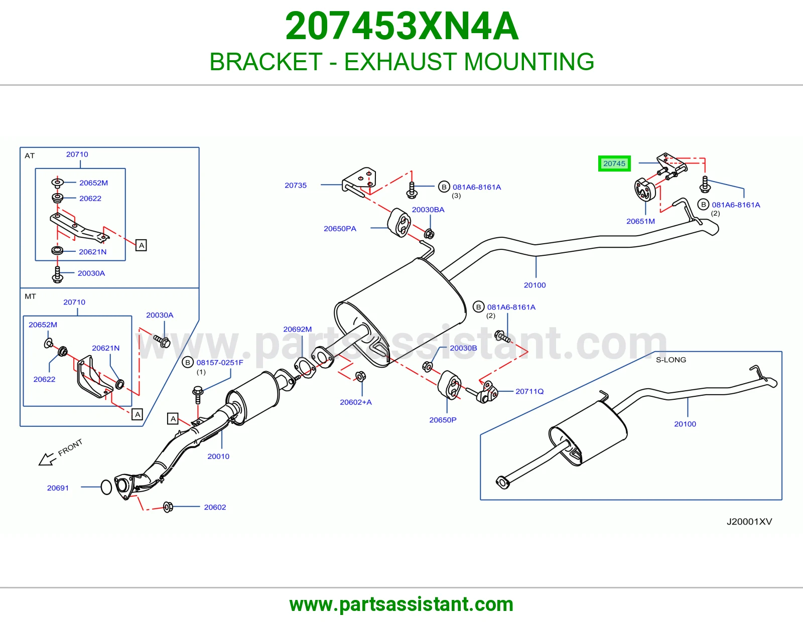 قاعدة شكمان 207453XN4A