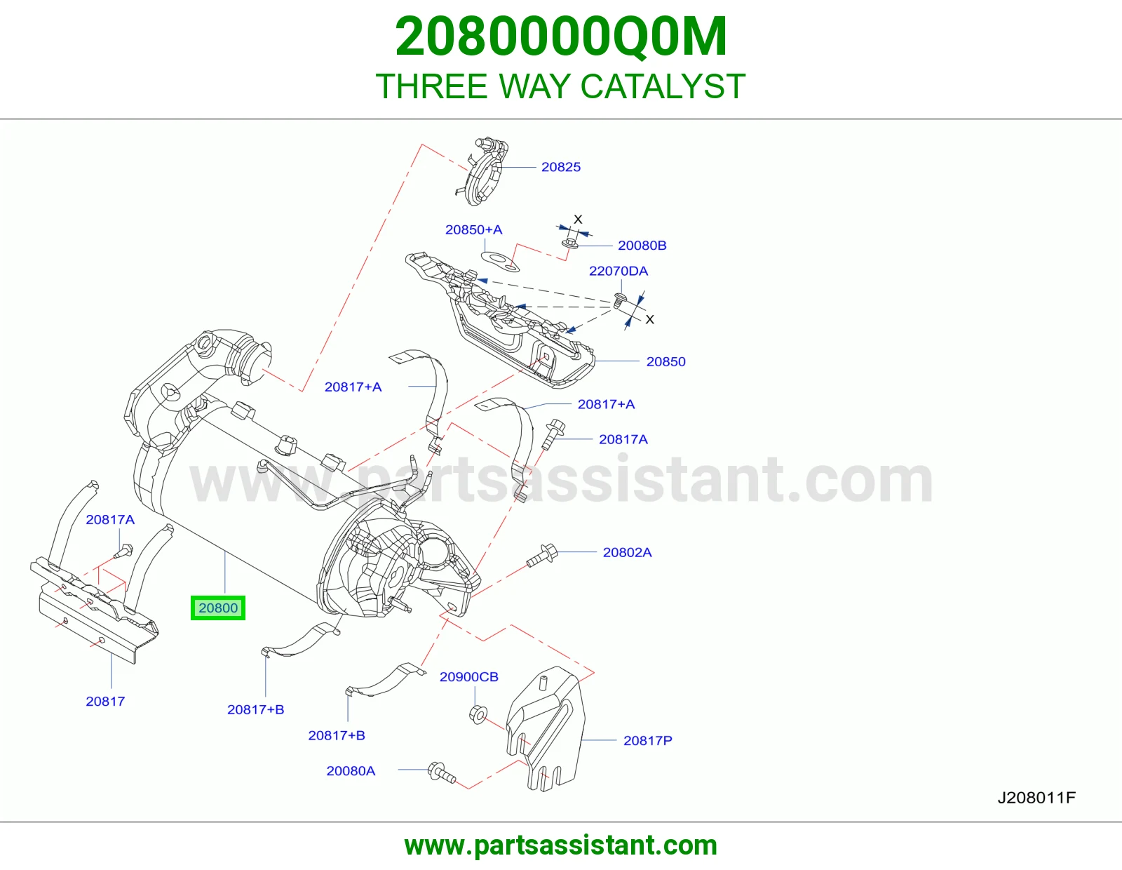 دبه فلتر شكمان 2080000Q0M
