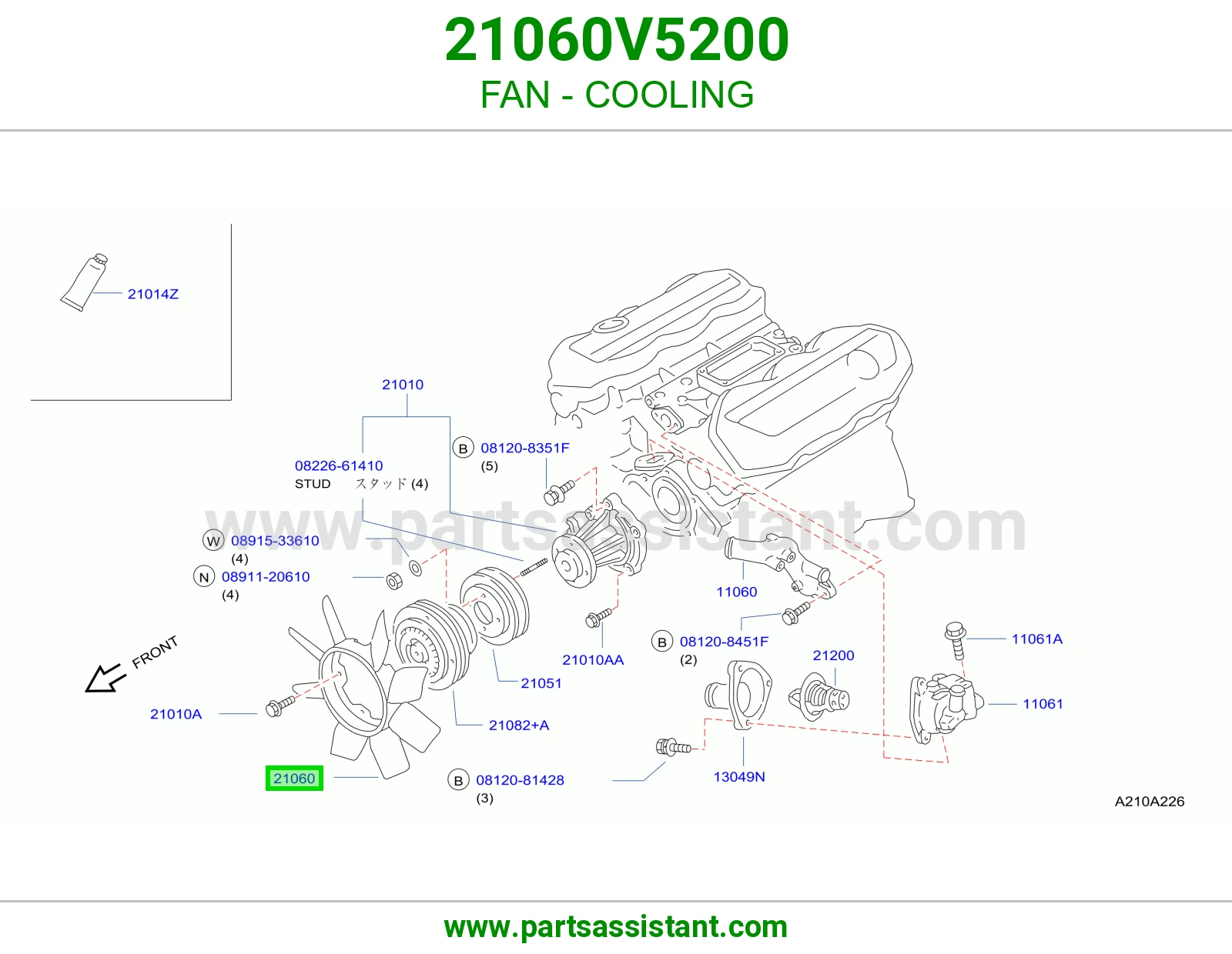 مروحه تماتيك مكينه 21060V5200