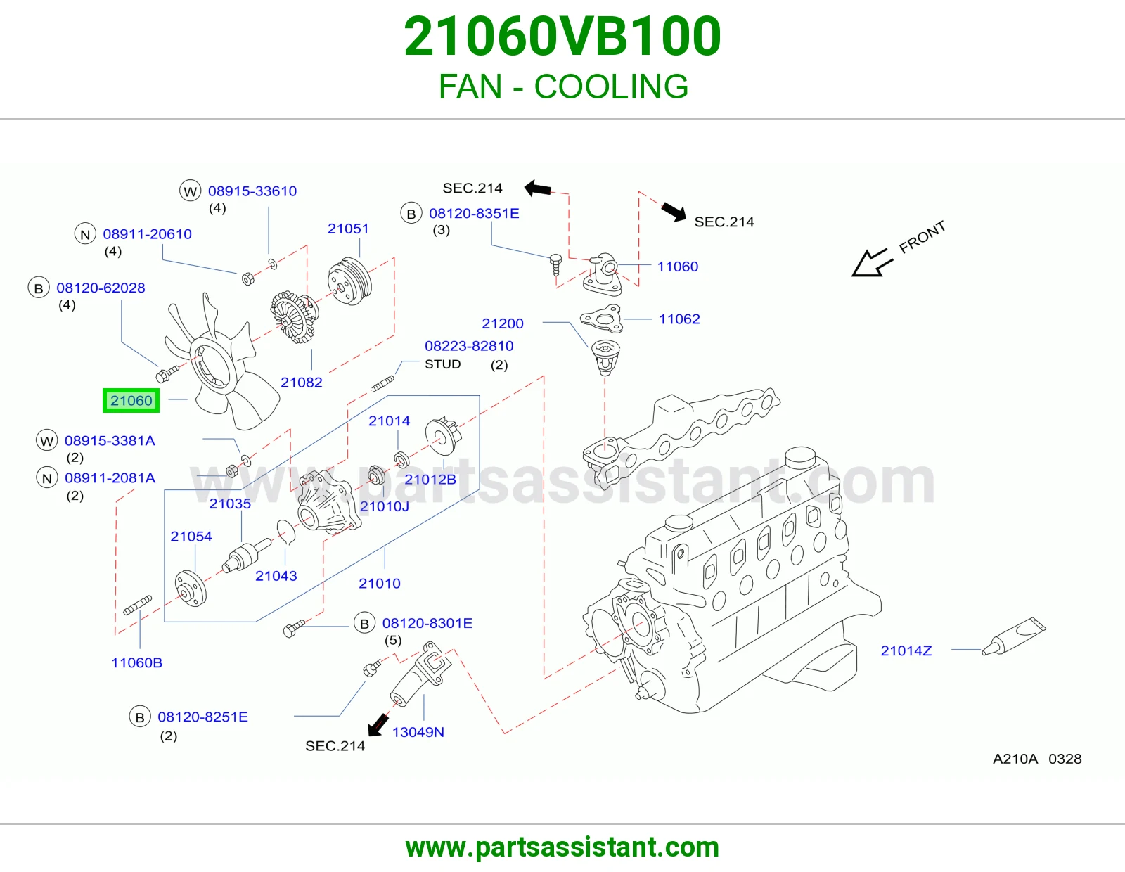 مروحه تماتيك مكينه 21060VB100