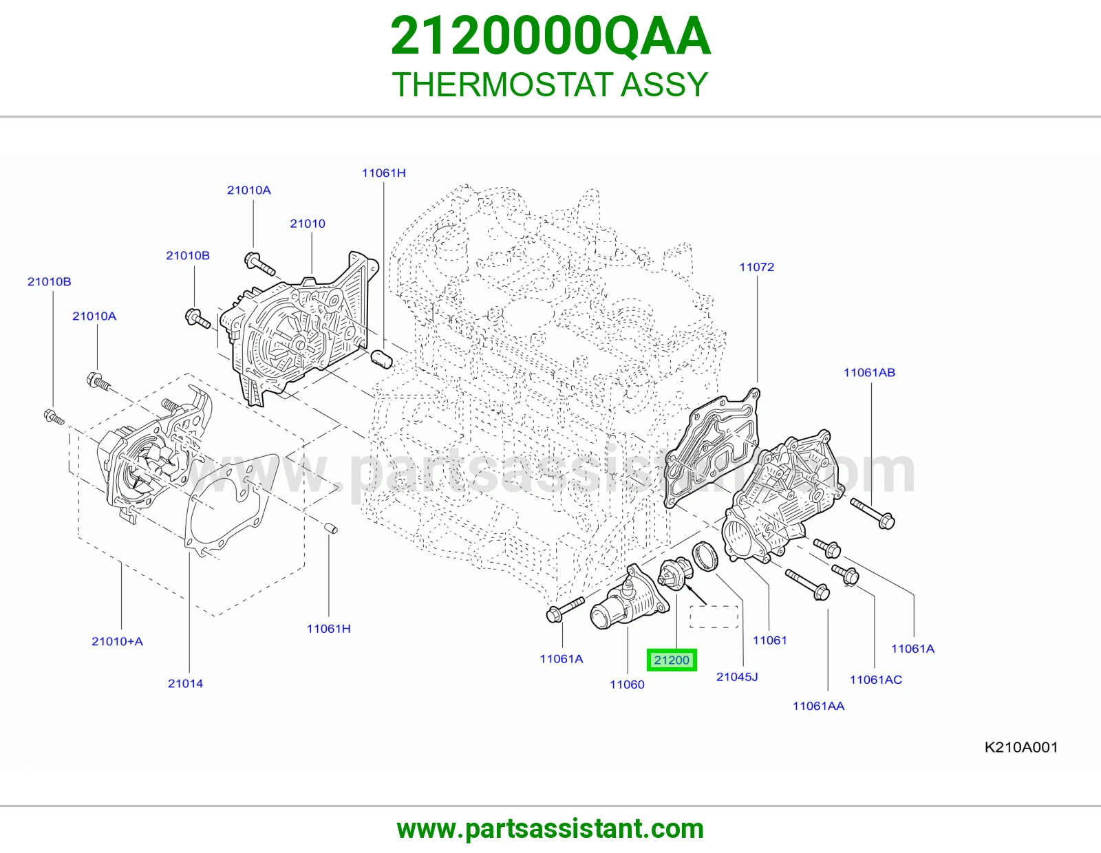 بلف حراره ماء 2120000QAA
