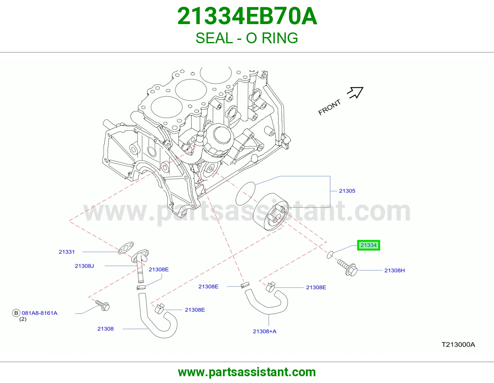 وجه مبرد زيت 21334EB70A