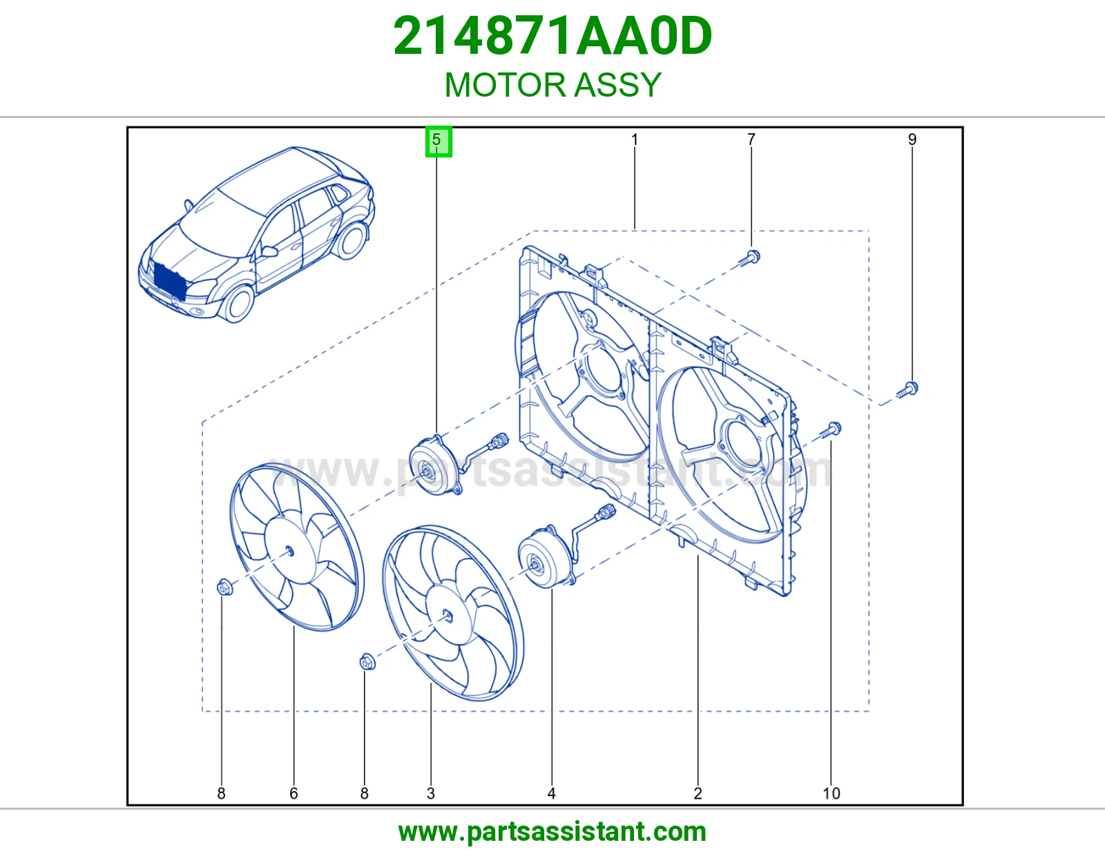 دينمو كامل 214871AA0D