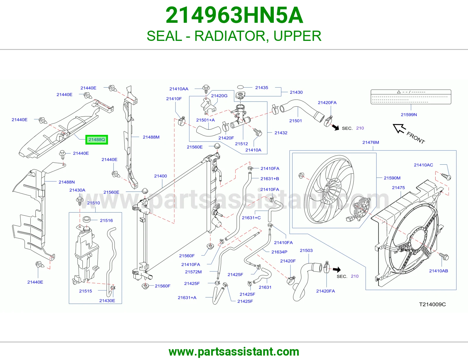 اسفنج رديتر فوق 214963HN5A