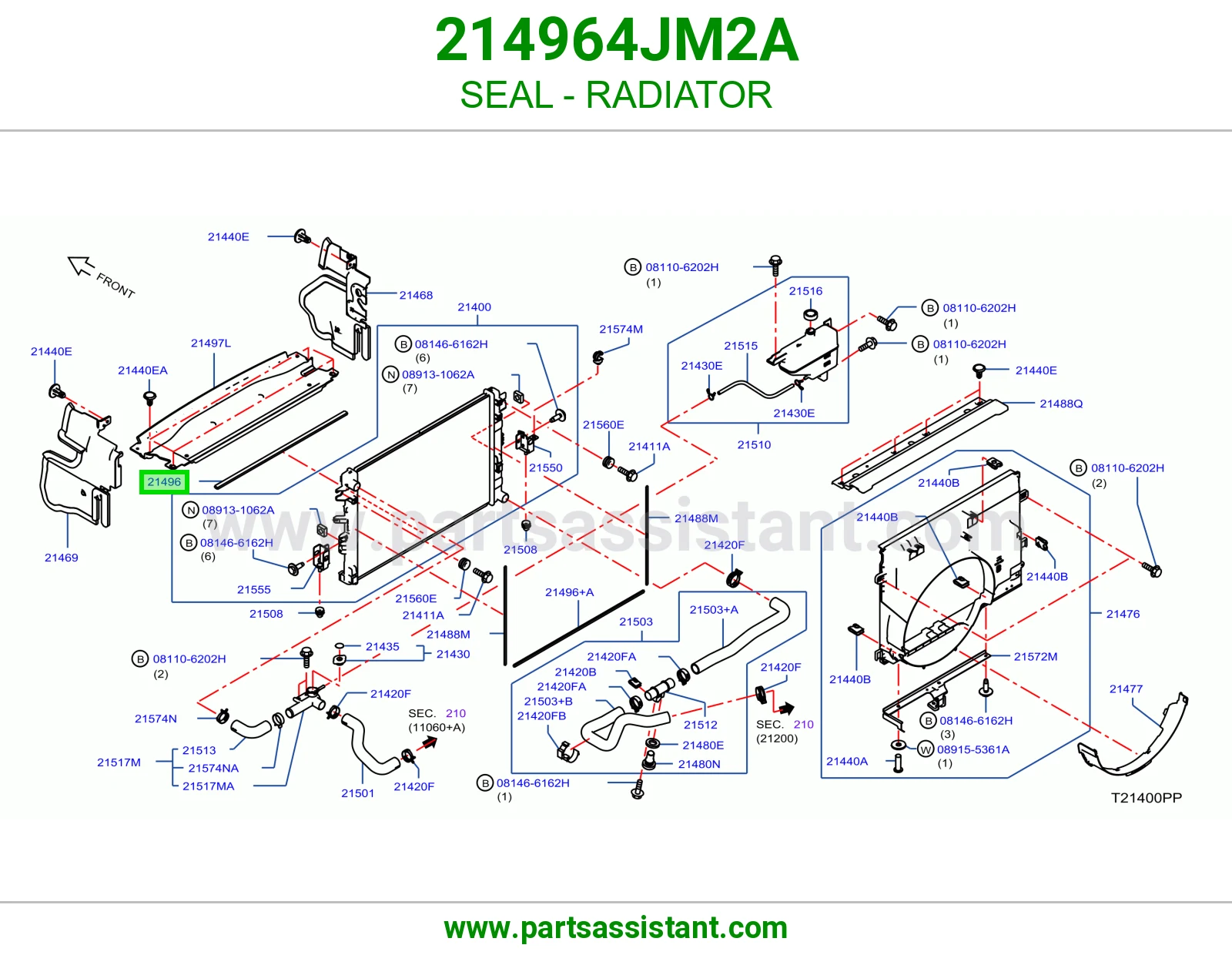 اسفنج رديتر فوق 214964JM2A