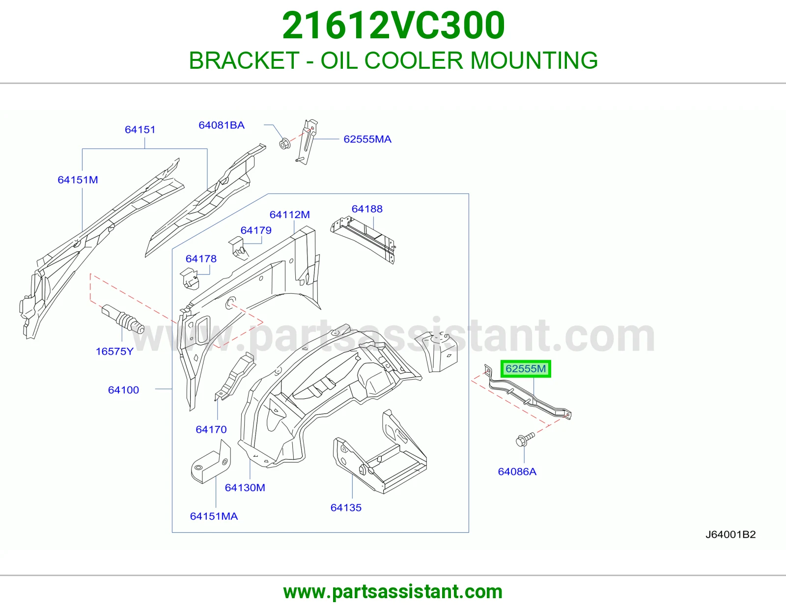 قاعدة رديتر زيت 21612VC300
