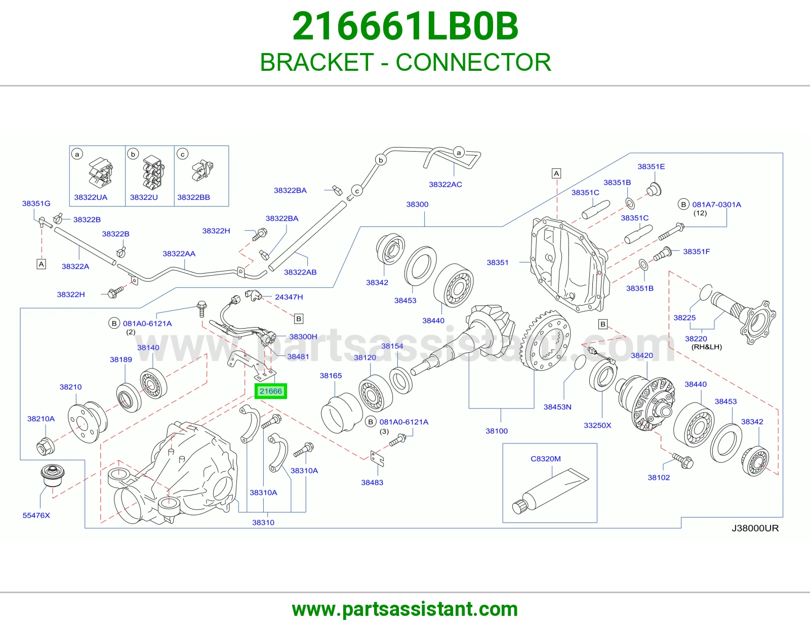 قاعدة فيش 216661LB0B