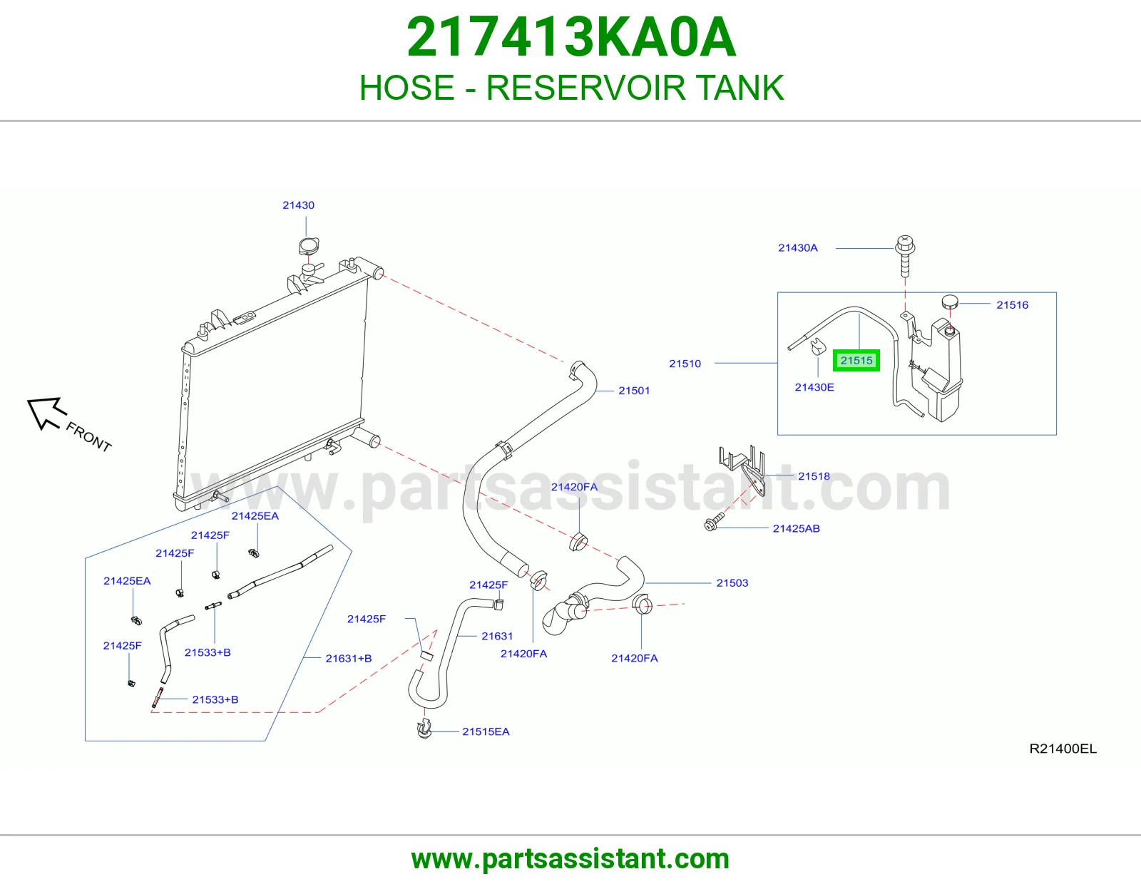 لي قربه رديتر 217413KA0A