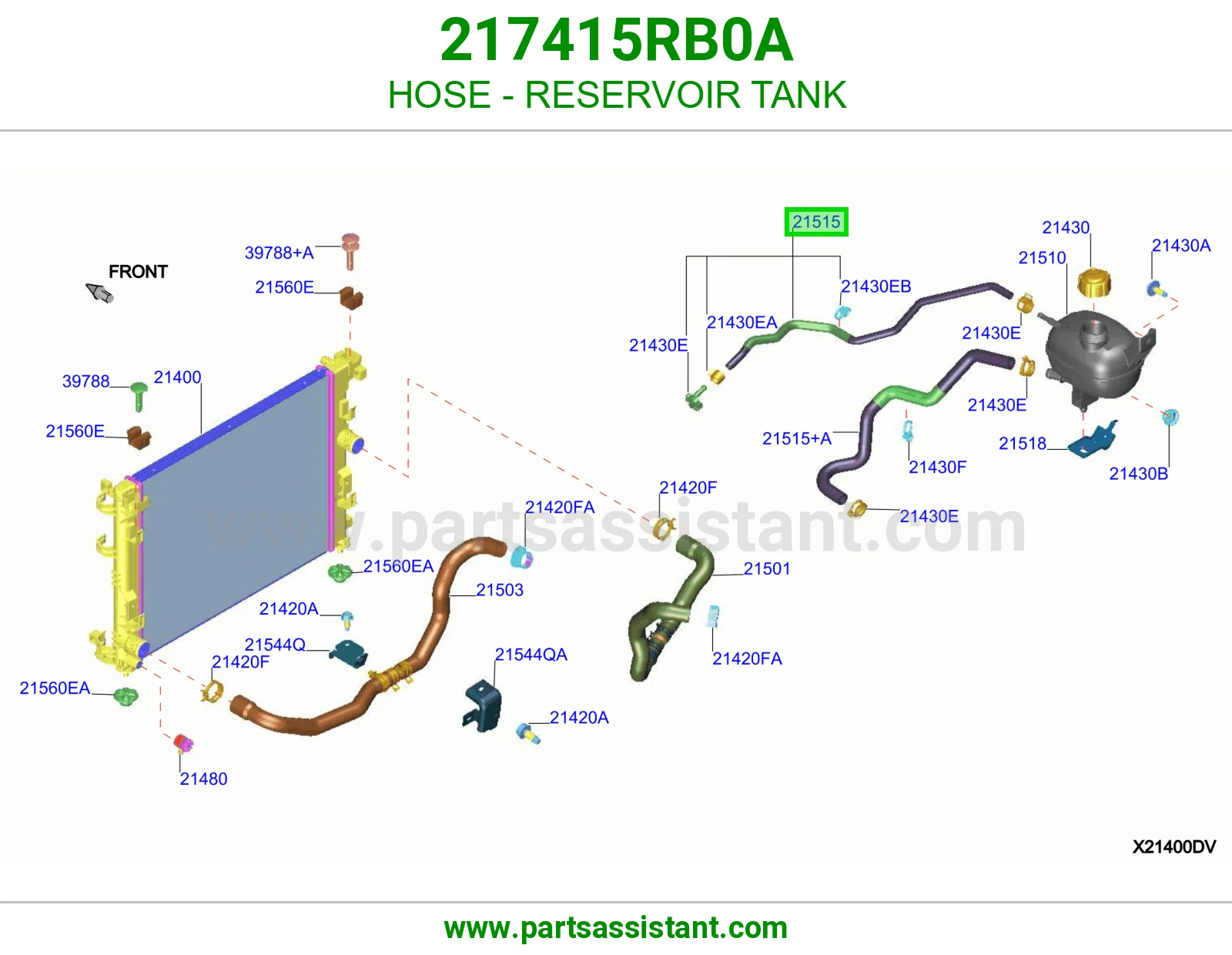 لي قربه رديتر 217415RB0A