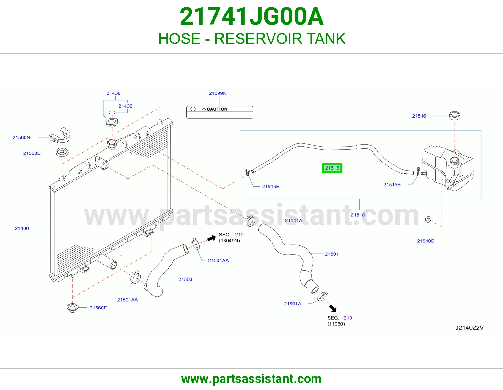 لي قربه رديتر 21741JG00A